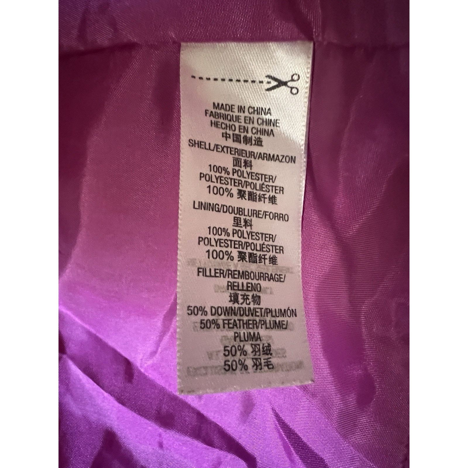 Juicy Couture Juicy Couture Fuchsia Down Puffer Zip Up Jacket Medium Size M / US 6-8 / IT 42-44 - 9 Thumbnail
