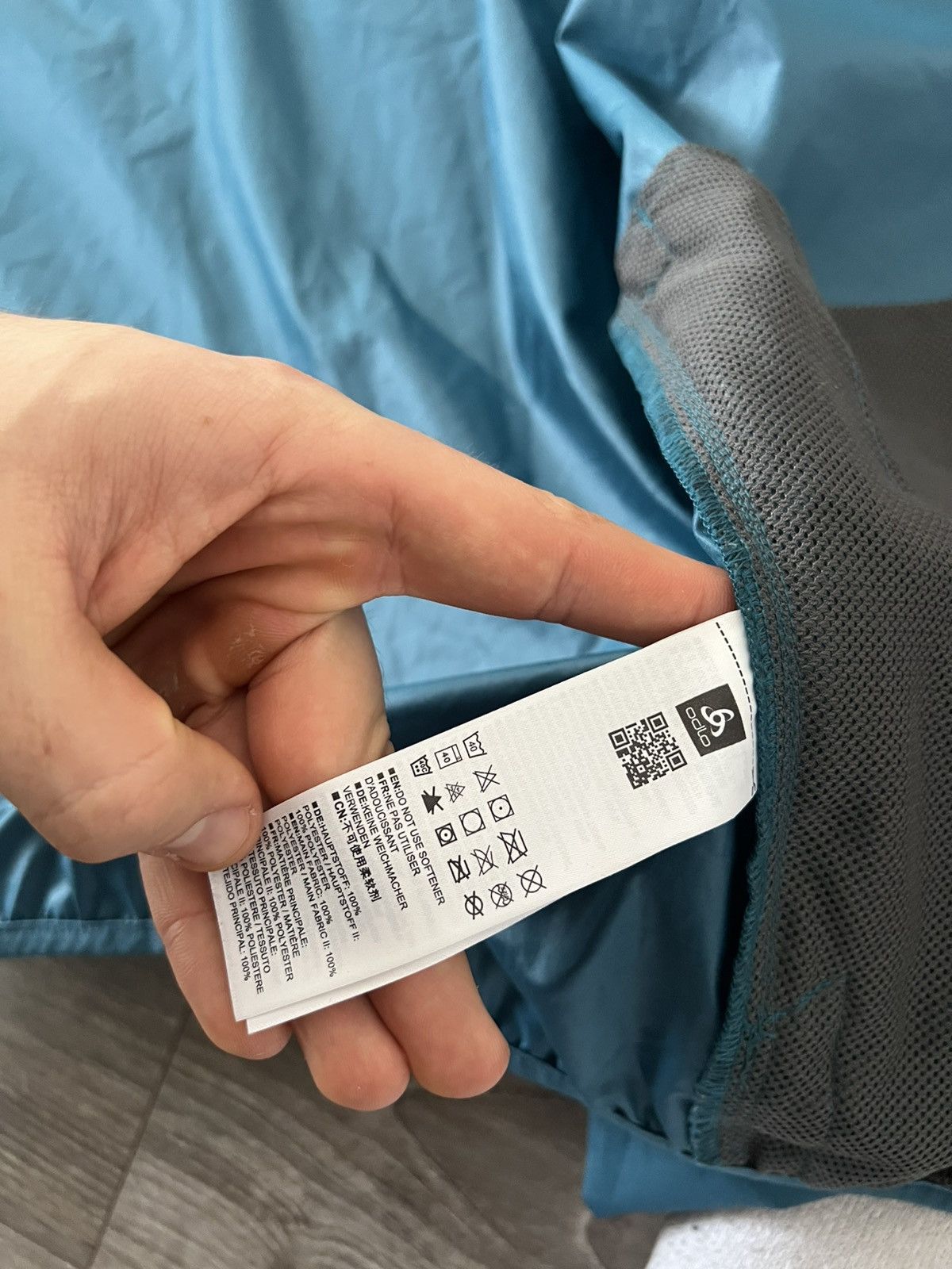 Japanese Brand × Odlo ODLO NEW COLLECTION POLYESTER RAIN RUN JACKET‼️ Size US L / EU 52-54 / 3 - 24 Thumbnail