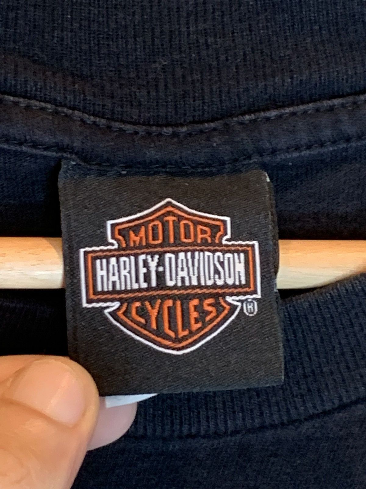 Harley Davidson *RARE* Vintage Harley Davidson Eagle’s Nest USA-Made T-Shirt Size US XL / EU 56 / 4 - 9 Thumbnail
