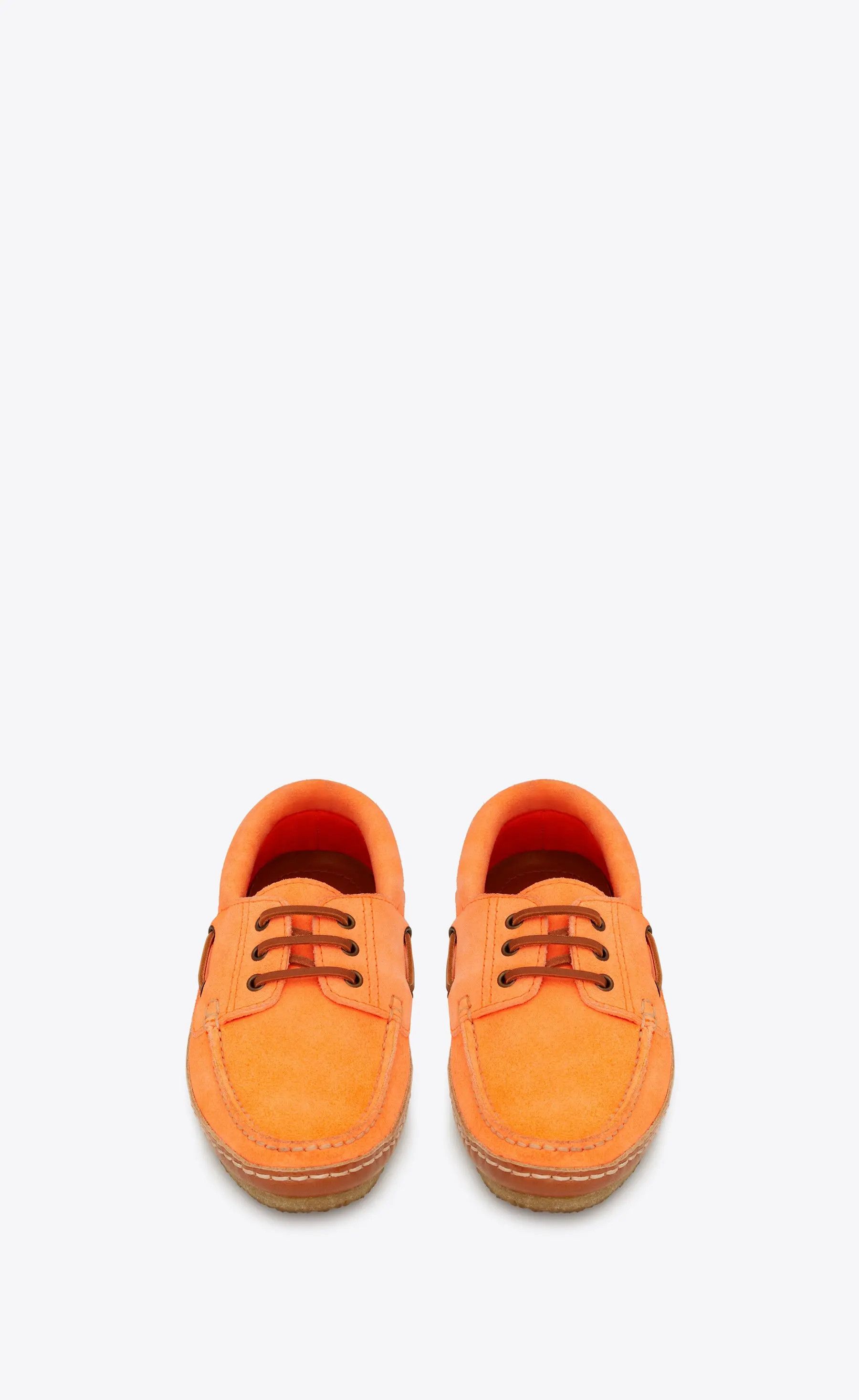 Saint Laurent Paris Saint Laurent Ashe Boat Shoes In Suede Size US 8 / EU 41 - 3 Thumbnail