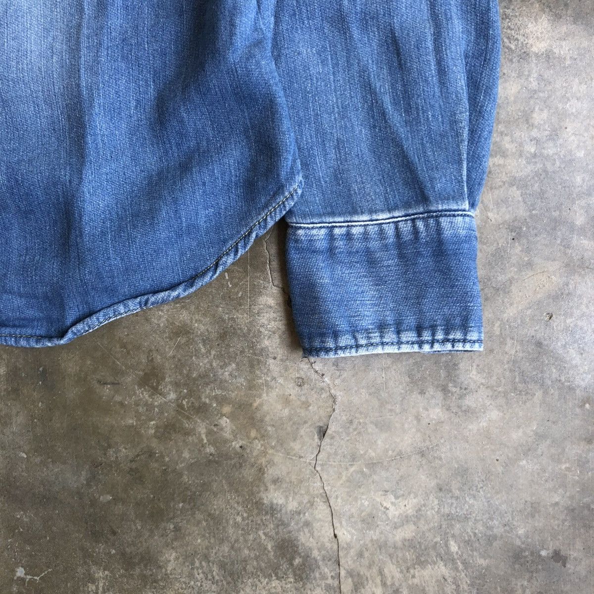 Hysteric Glamour Vintage Hysteric Glamour Western Shirt Denim Blue Jeans Size US S / EU 44-46 / 1 - 6 Thumbnail