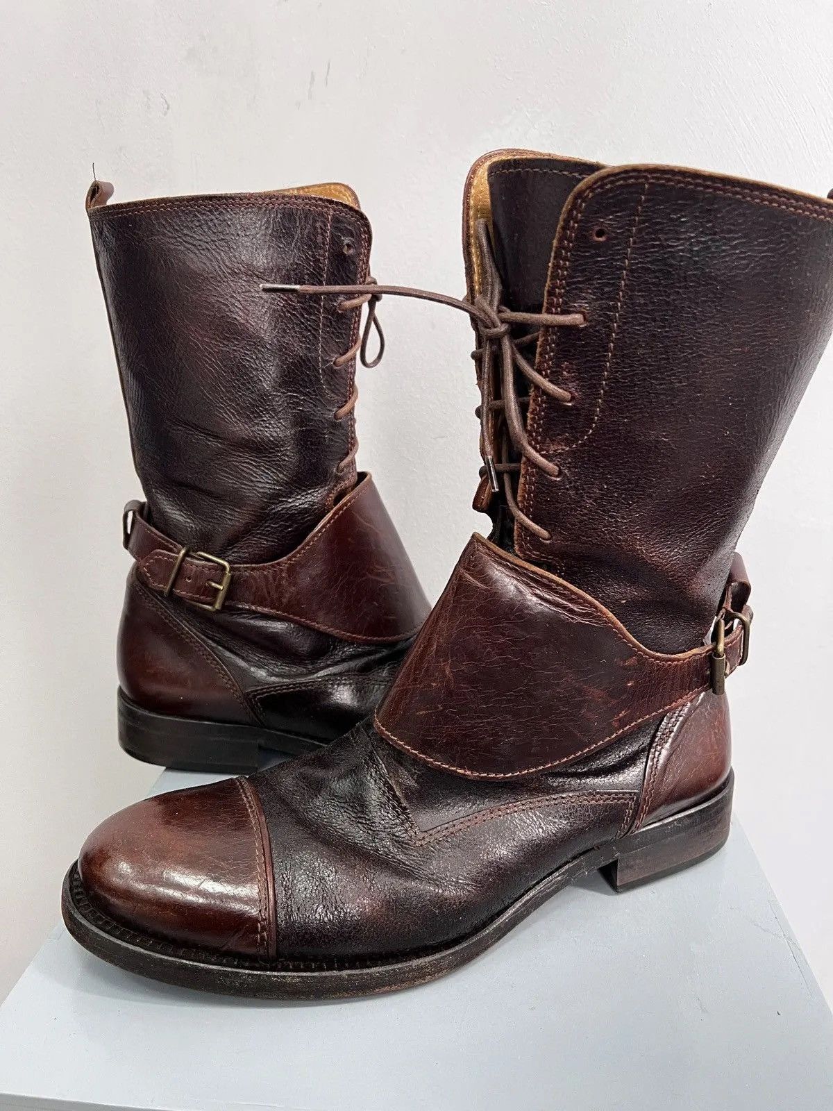 Hugo Boss Ankle moto rare Hugo boss boots as 98 style 90s Size US 8.5 / EU 41-42 - 4 Thumbnail
