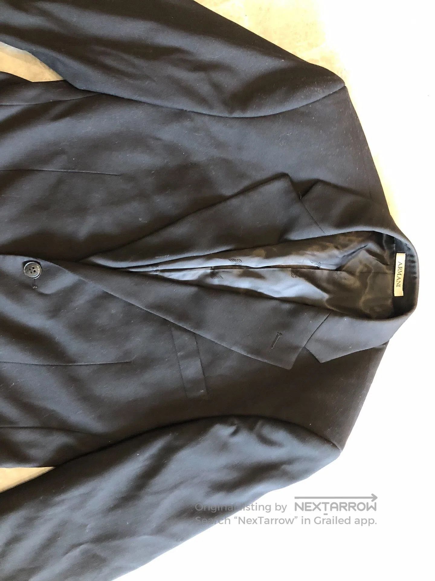 Japanese Brand Armani Tailored Super150s Wool Suit. Size US M / EU 48-50 / 2 - 3 Thumbnail