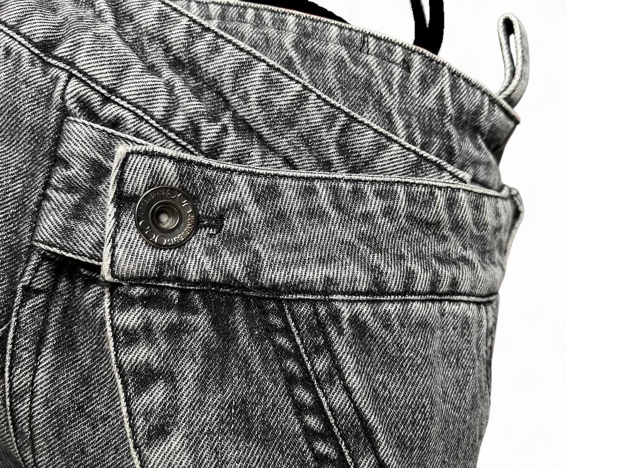 JNCO Junye Jeans baggy style reconstrust faded black distressed Size US 28 / EU 44 - 7 Thumbnail