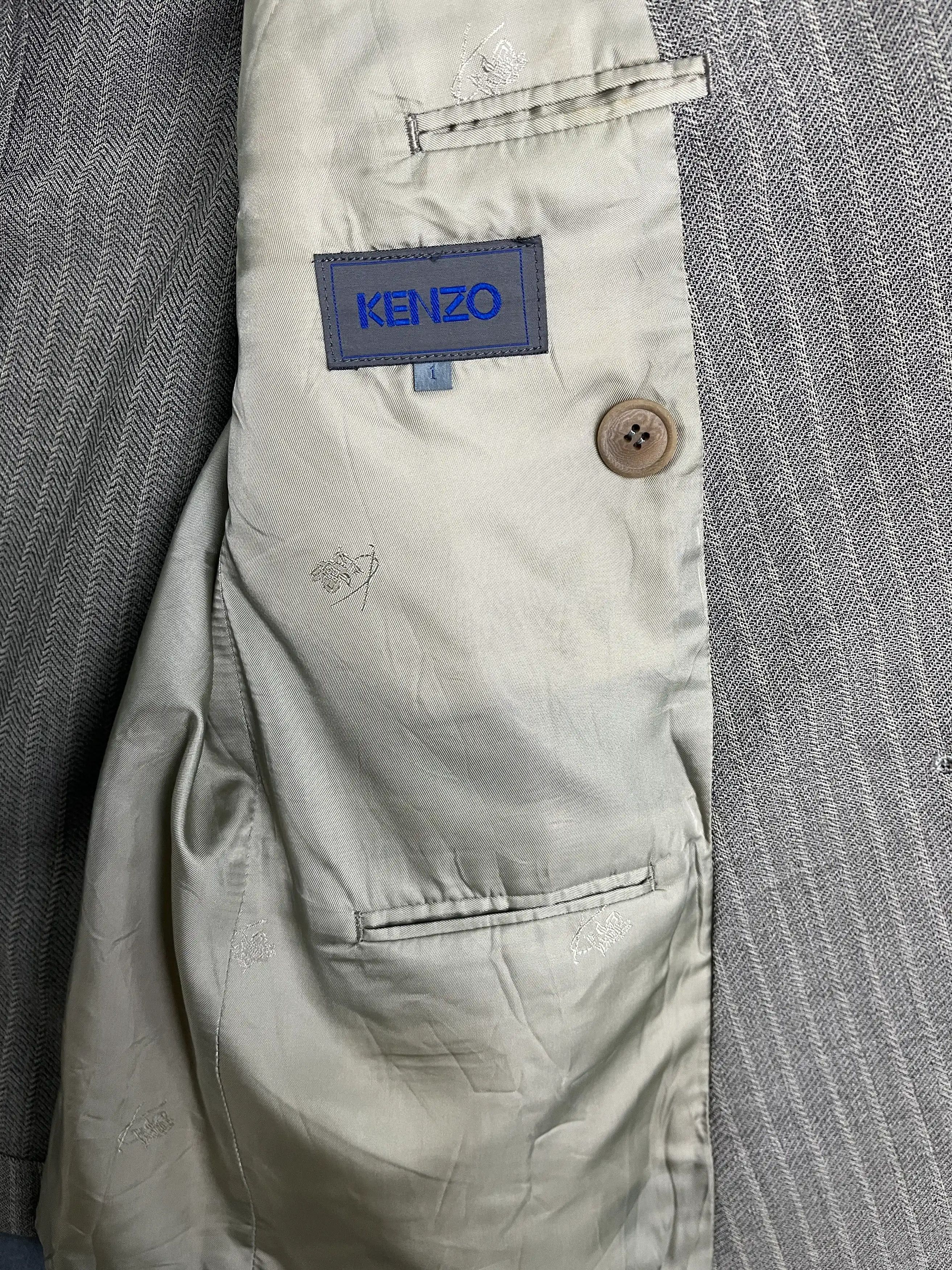 Kenzo × Vintage Kenzo Vintage Blazer Size 42R - 8 Thumbnail
