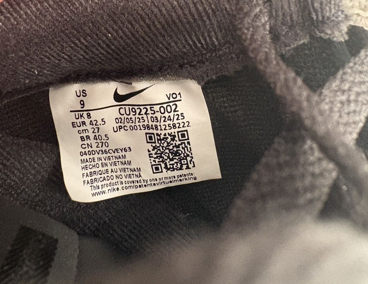 Nike × Supreme Supreme x Nike Air Force 1 ‘Box Logo-Black White’ Size US 9 / EU 42 - 4 Thumbnail