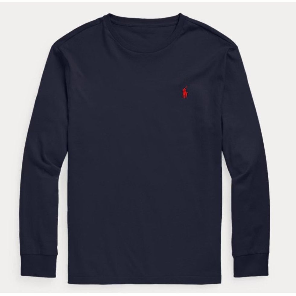 Polo Ralph Lauren Polo Ralph Lauren Men's Large Navy Blue Knit Sweater Size US L / EU 52-54 / 3 - 4 Thumbnail