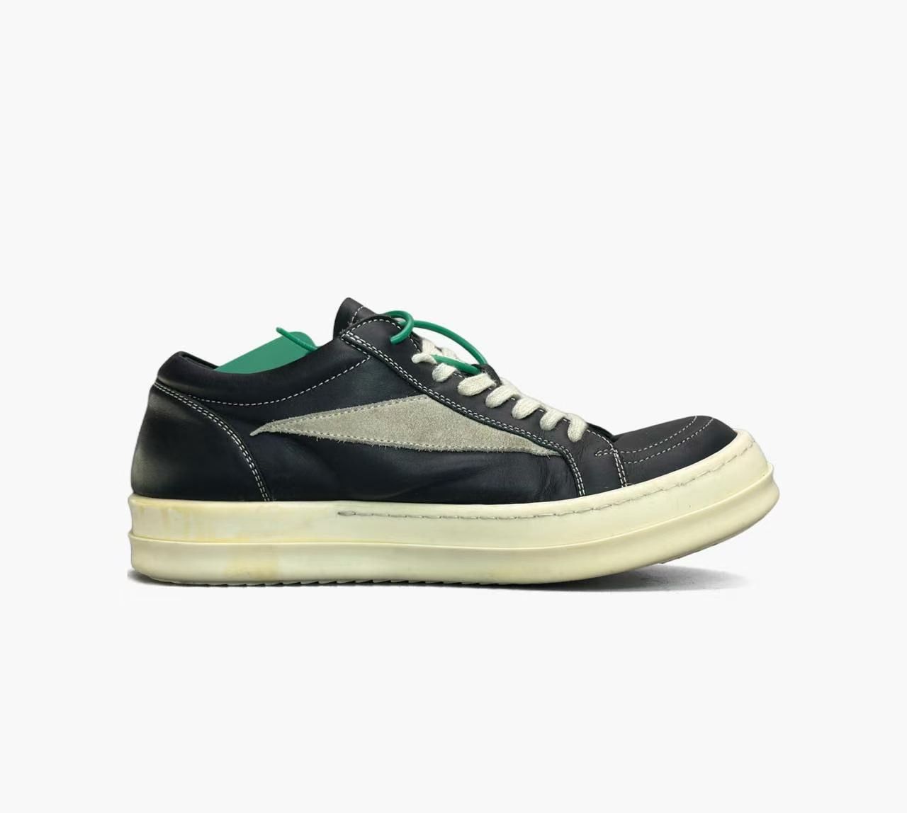 Rick Owens Rick Owens Leather Black Lowtop Sneakers 39 Men Size US 6.5 / EU 39-40 - 1 Thumbnail