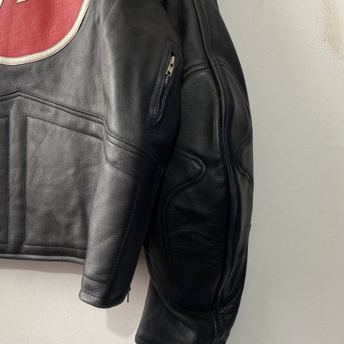 Vintage Nexx Unlimited Leather Motorcycle Racer Jacket Size US XXL / EU 58 / 5 - 14 Thumbnail