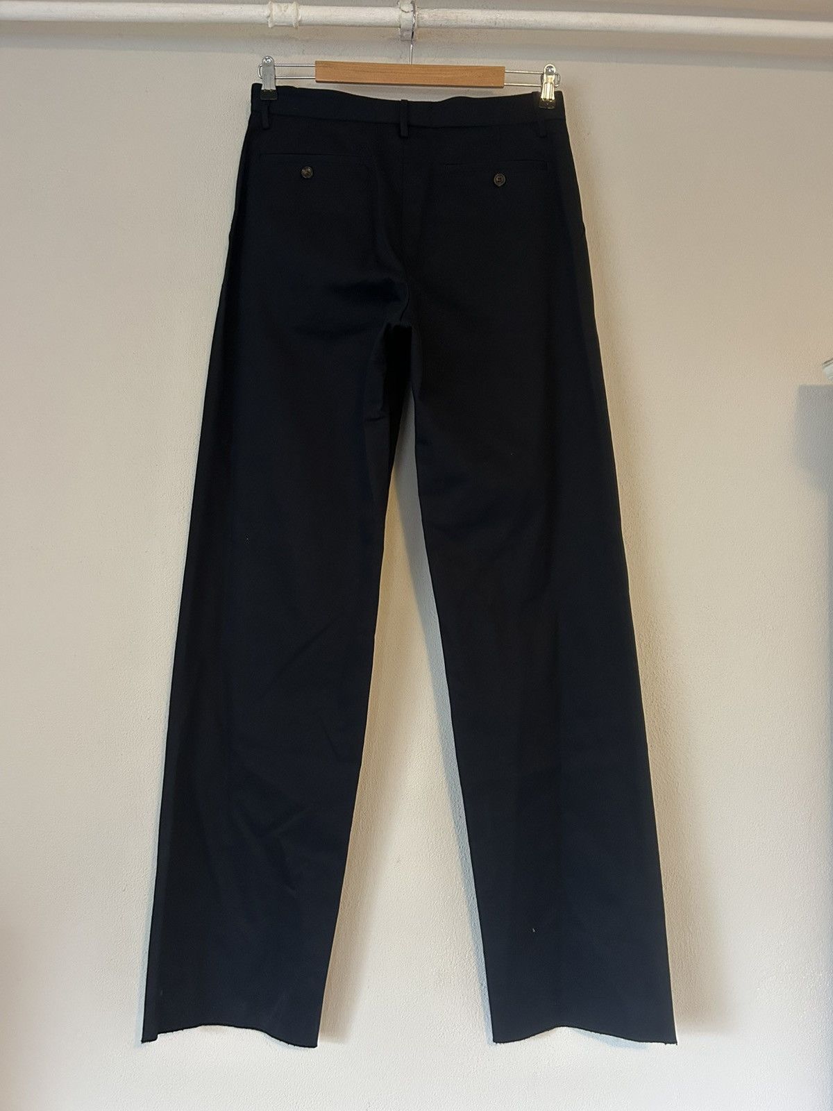 Gucci Classic Straight Navy Wool Trousers Size US 30 / EU 46 - 5 Thumbnail