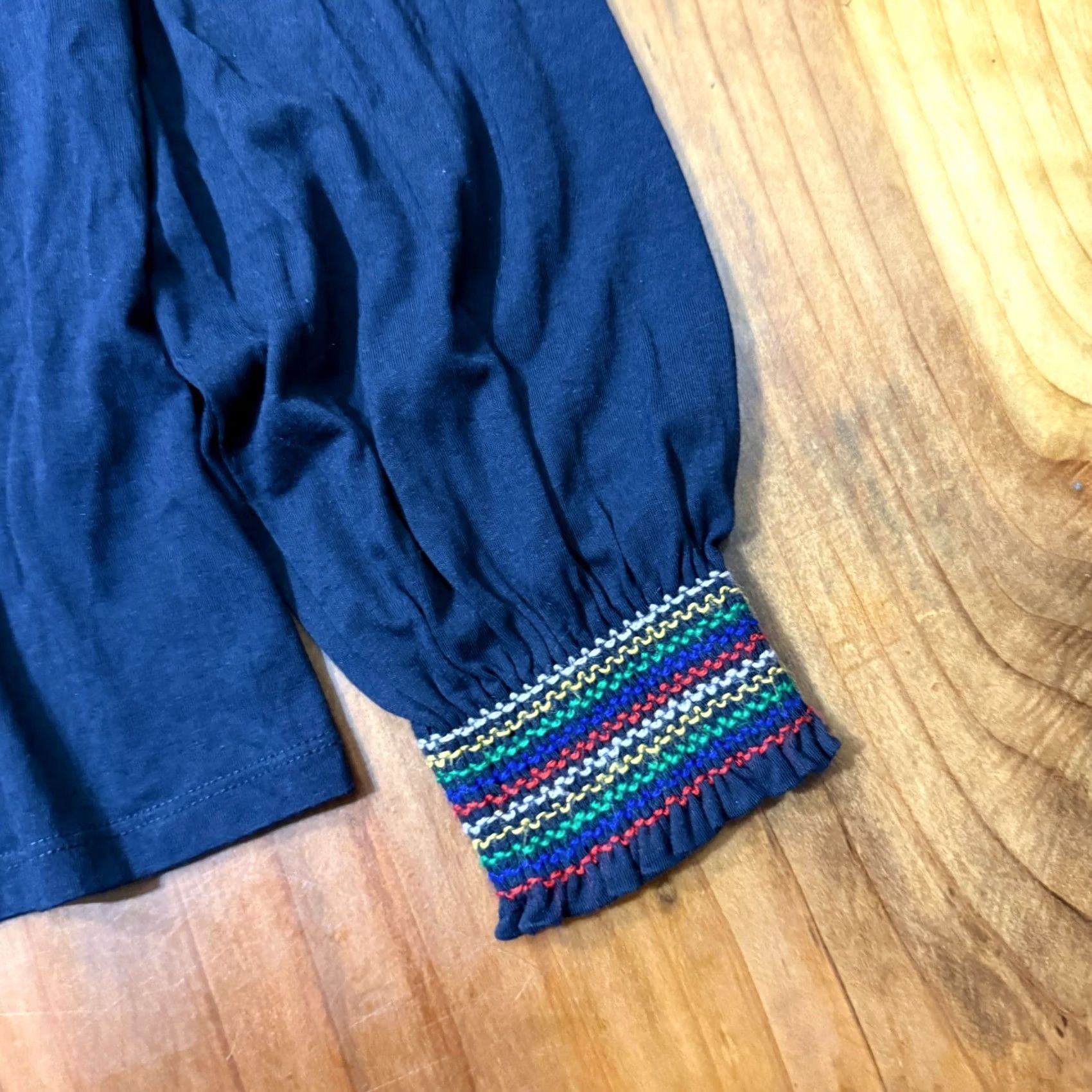 Boden Boden Shirt Women's LOT OF 2 16/18 20/22 Navy Blue Cotton Long sleeve ZZ27 Size XL / US 12-14 / IT 48-50 - 3 Thumbnail