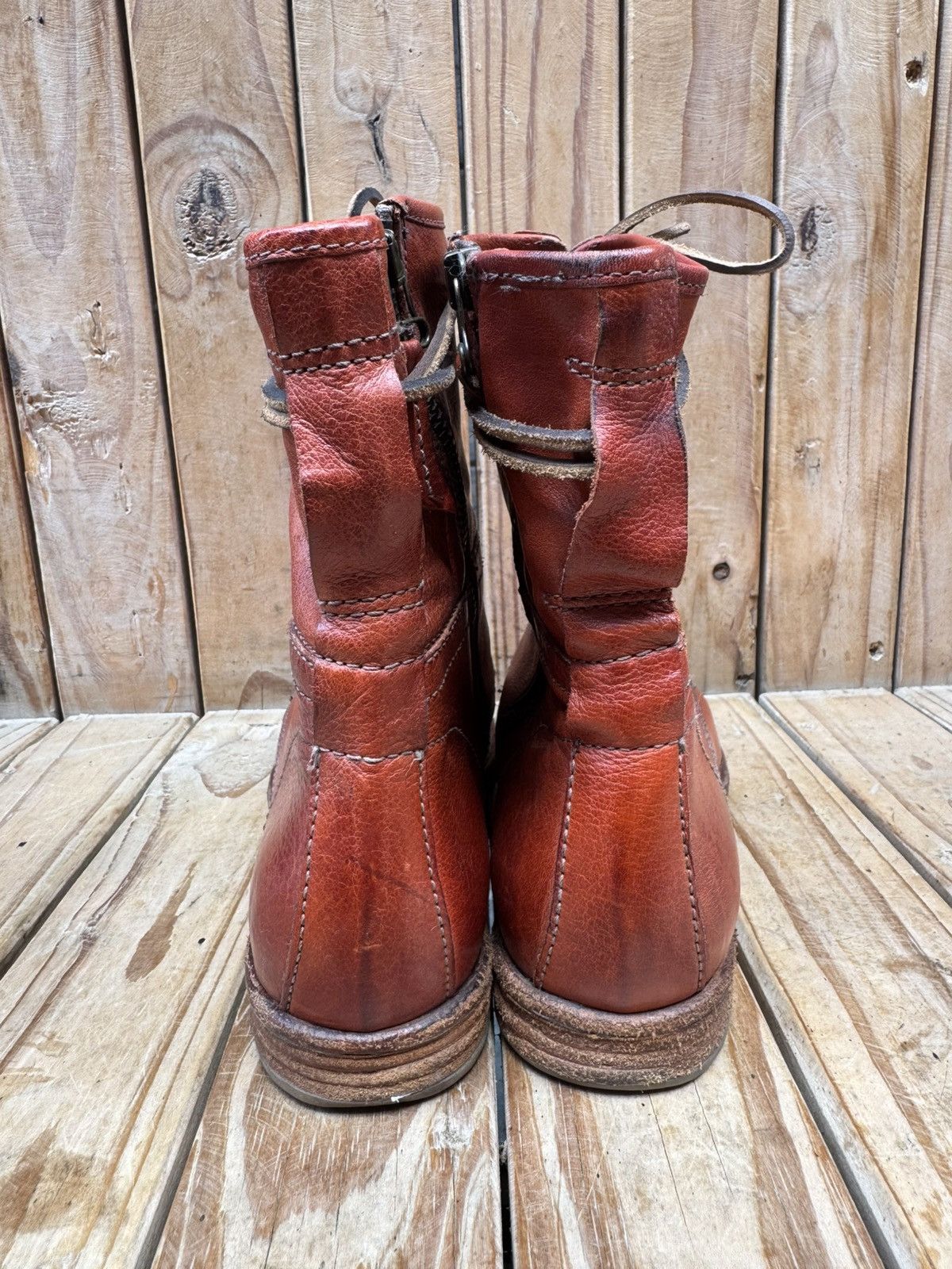 A.S.98 A.s 98 Red boho Women’s leather boots EUR 41 USA 9.5-10 UK 8 Size US 11 / IT 41 - 11 Thumbnail