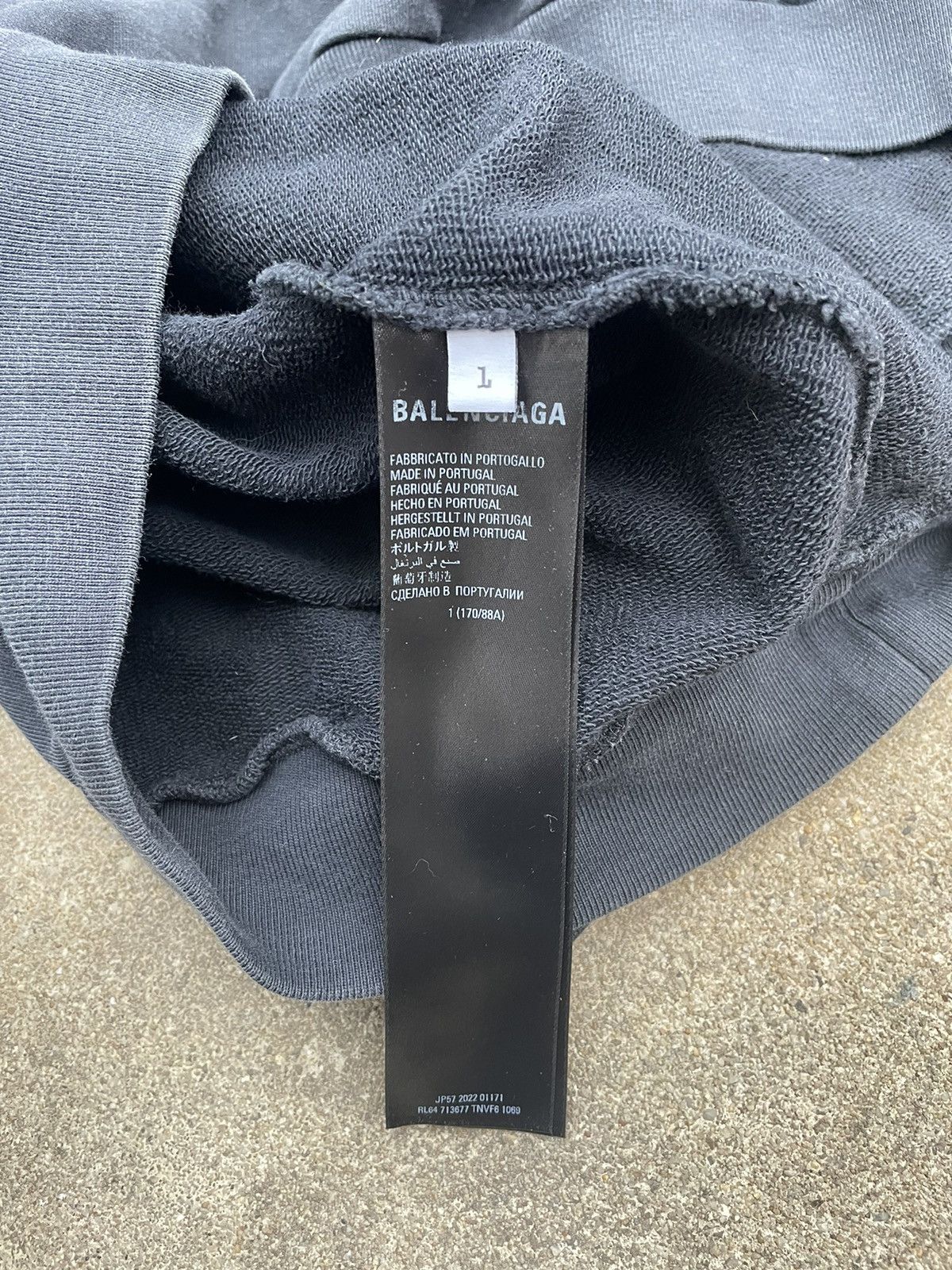 Balenciaga AW22 Sporty B Pullover Hoodie Size US S / EU 44-46 / 1 - 7 Thumbnail
