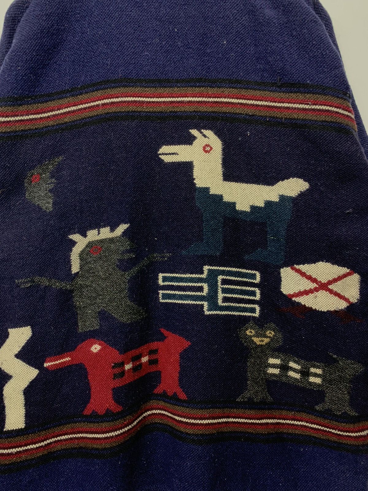 Handmade Vintage 90's Handmade Animal Motif Button Ups Jacket Size US L / EU 52-54 / 3 - 6 Thumbnail