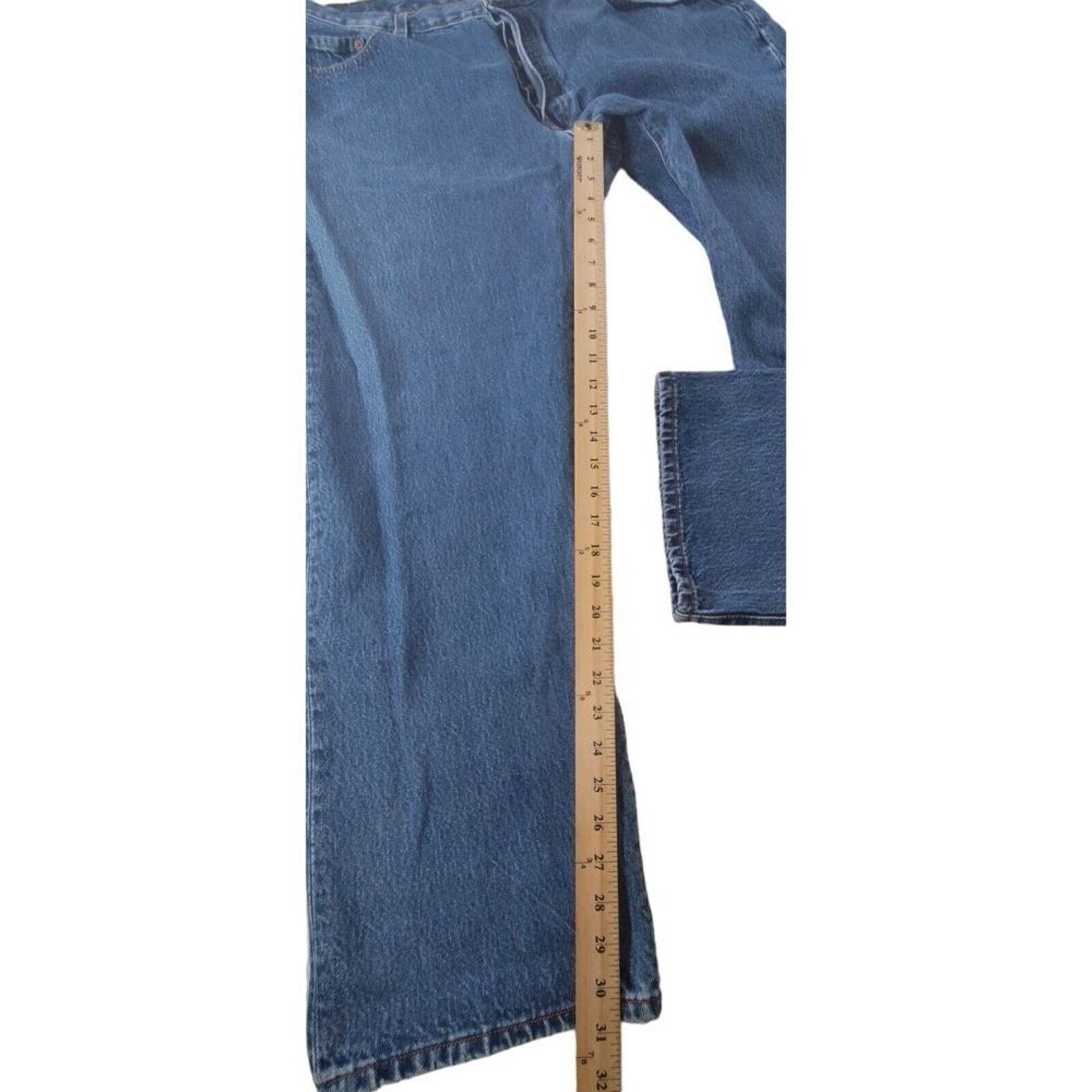 Levi's Levis 501 Vintage 1994 Jeans Men 40x32 Blue Button Fly Size US 40 / EU 56 - 6 Thumbnail