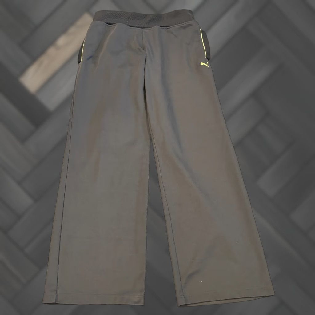 Puma PUMA Sweatpants Mens Medium Gray Loose Fit Athletic Active Workout Pants Regular Size M Size US 31 - 1 Thumbnail