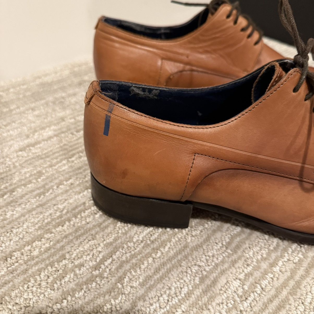 Zara Zara Man Modern Essentials Tan Leather Dress Shoes Size 11 Size US 11 / EU 44 - 3 Thumbnail