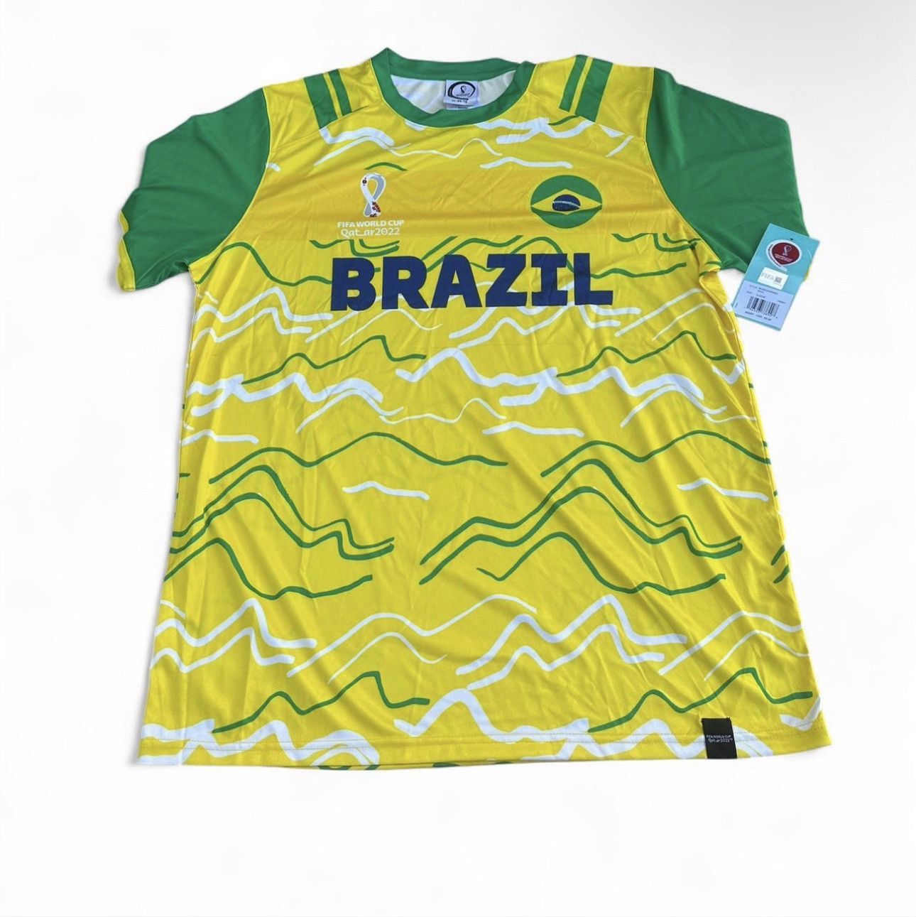 Other Fifa Qatar world cup brazil jersey brand new authentic Size US XL / EU 56 / 4 - 1 Thumbnail