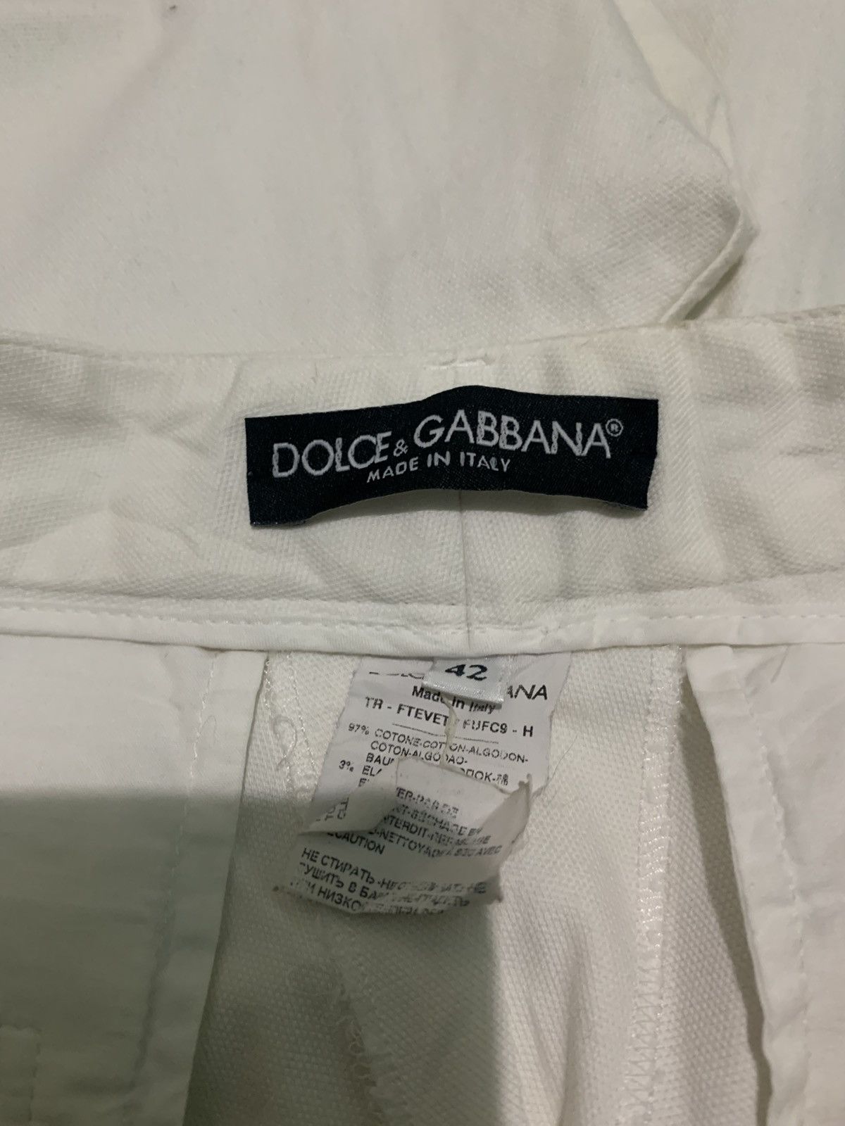 Dolce & Gabbana Vintage Dolce & Gabbana Formal Pants Size 30" / US 8 / IT 44 - 4 Thumbnail