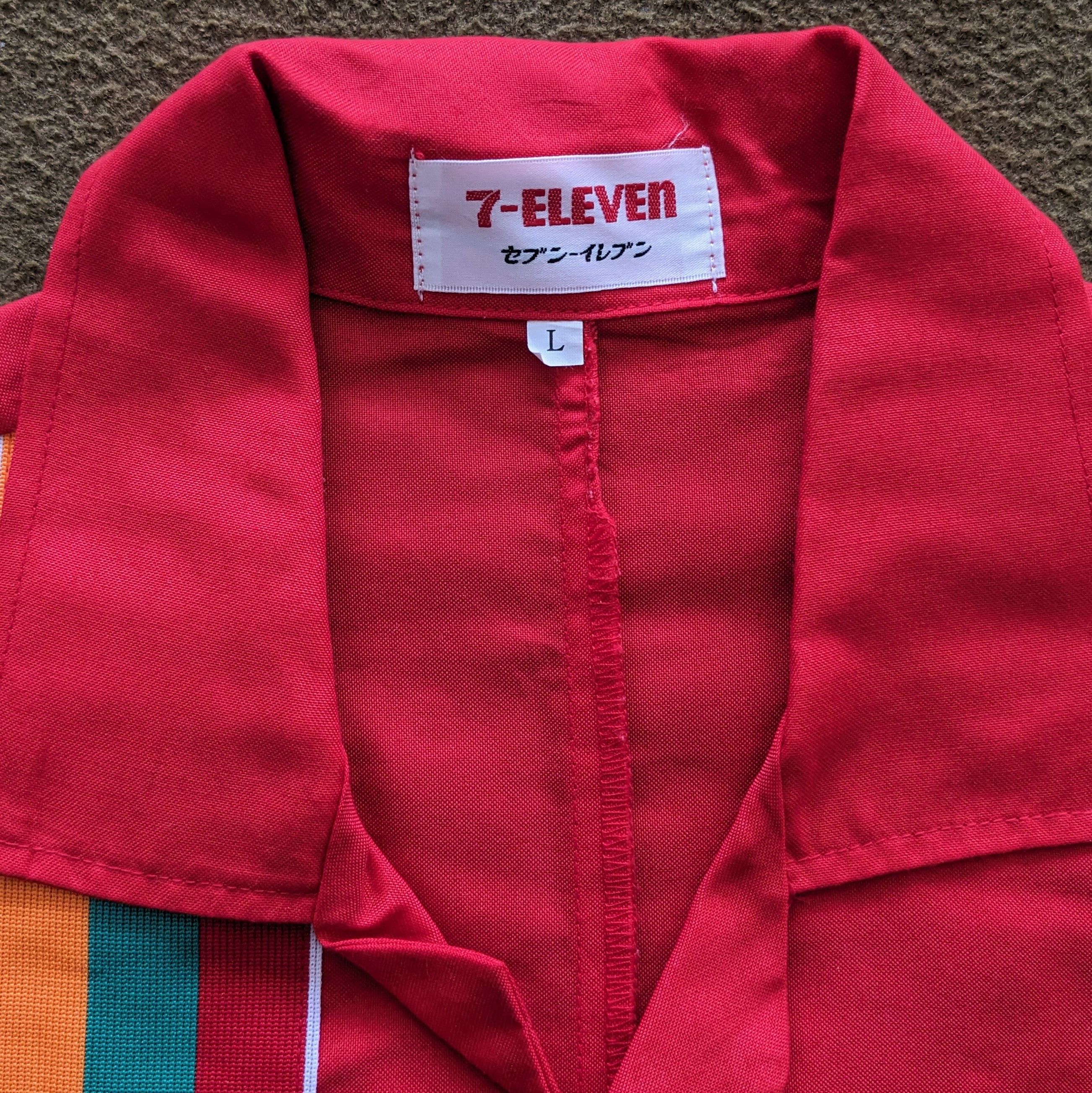 Vintage Vintage 7 ELEVEN Uniform Workers Jacket Size US L / EU 52-54 / 3 - 5 Thumbnail