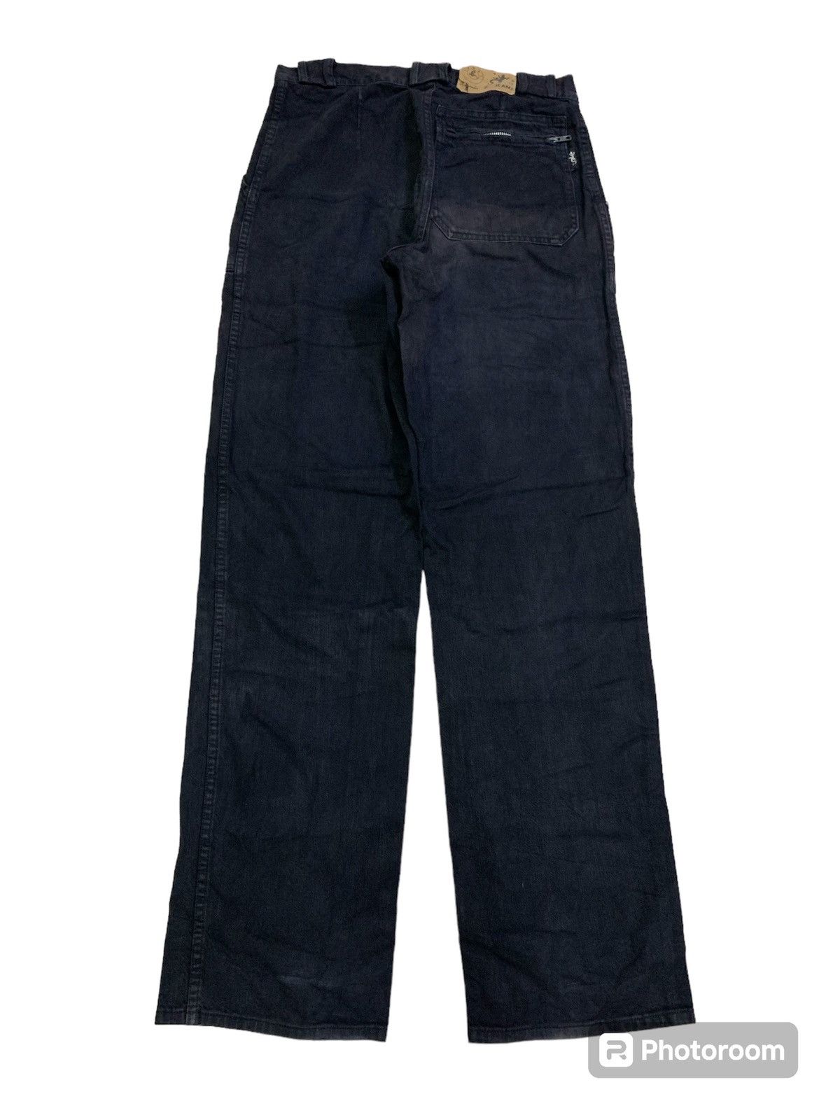 agnes b. 💥FinalDrop💥Vintage Japanese Agnes b Black Baker Pant Size US 30 / EU 46 - 3 Thumbnail