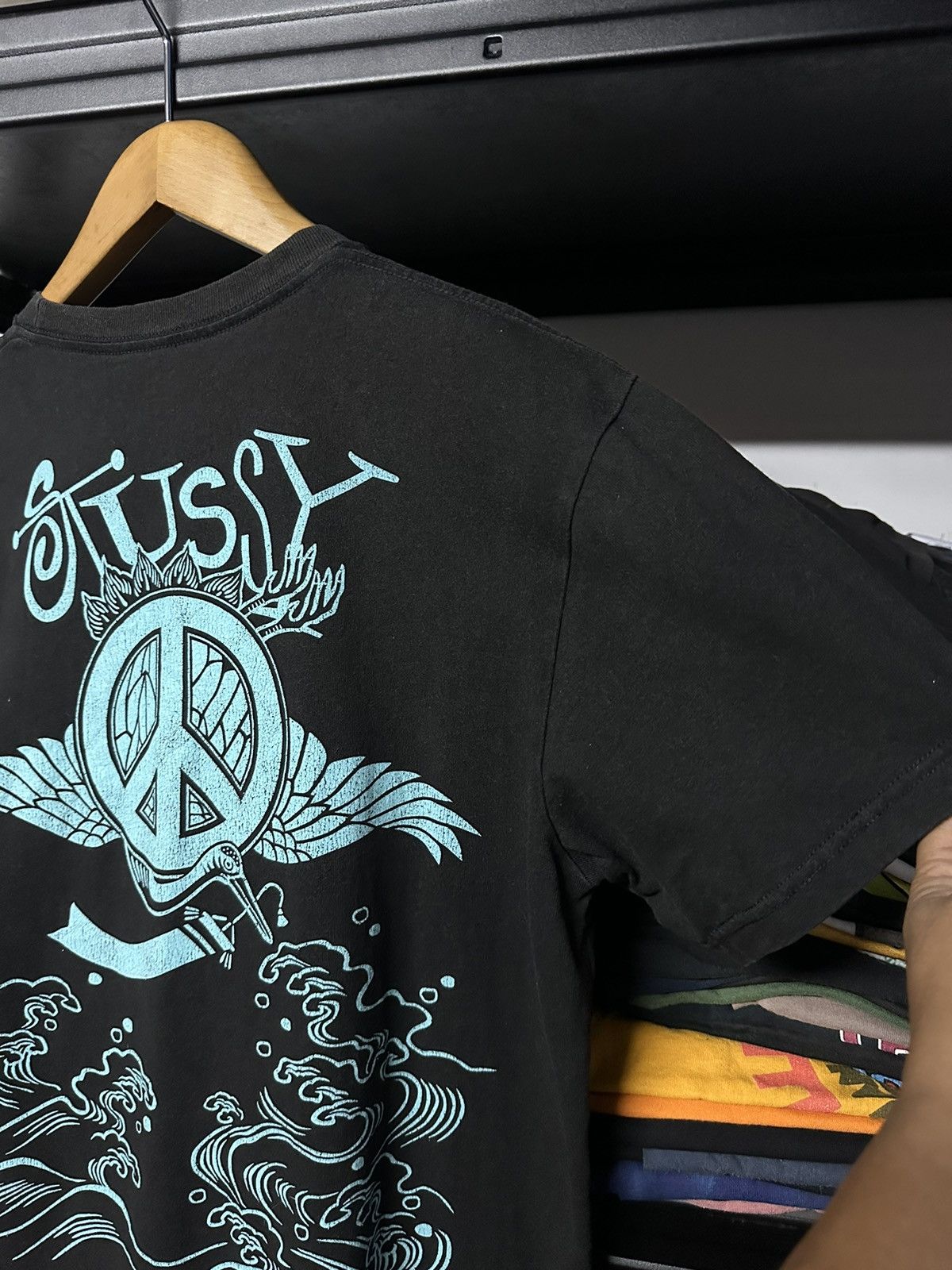 Stussy × Vintage Stussy International Posse Sun Faded Tee Size US L / EU 52-54 / 3 - 8 Thumbnail