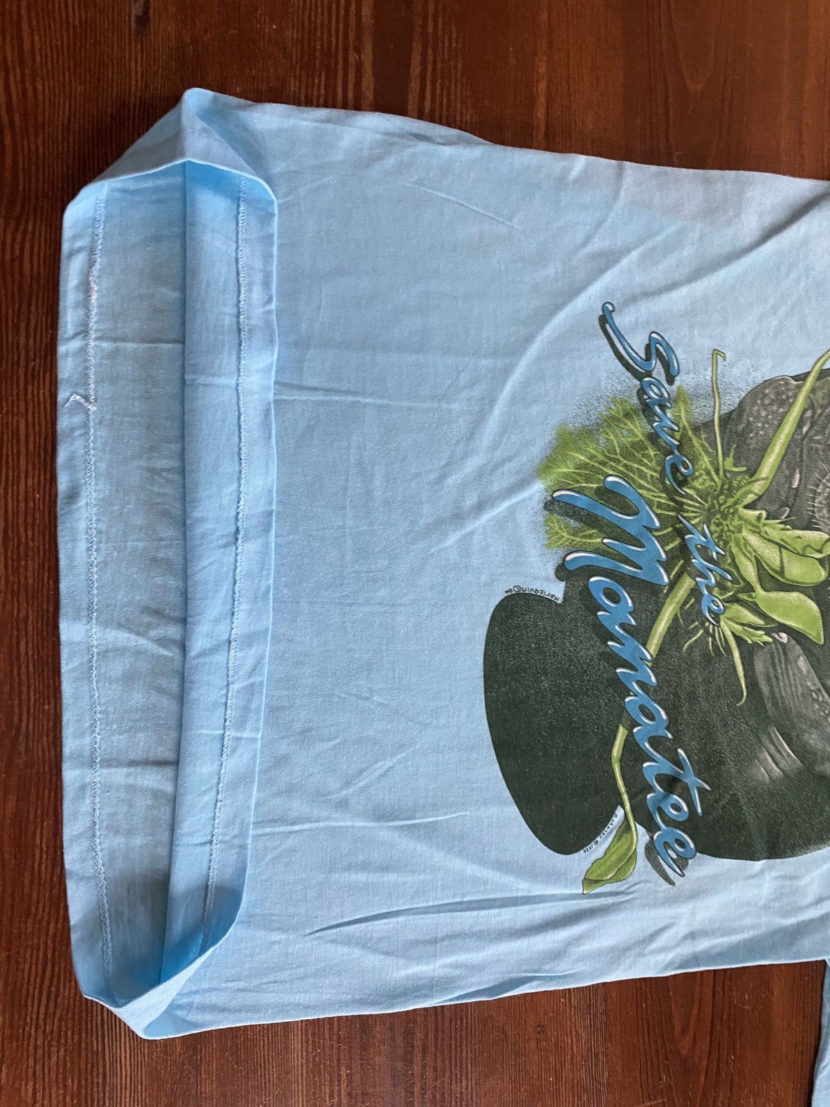 Vintage Vintage ‘86 Save the Manatee Single Stitch Tee Size US S / EU 44-46 / 1 - 12 Thumbnail