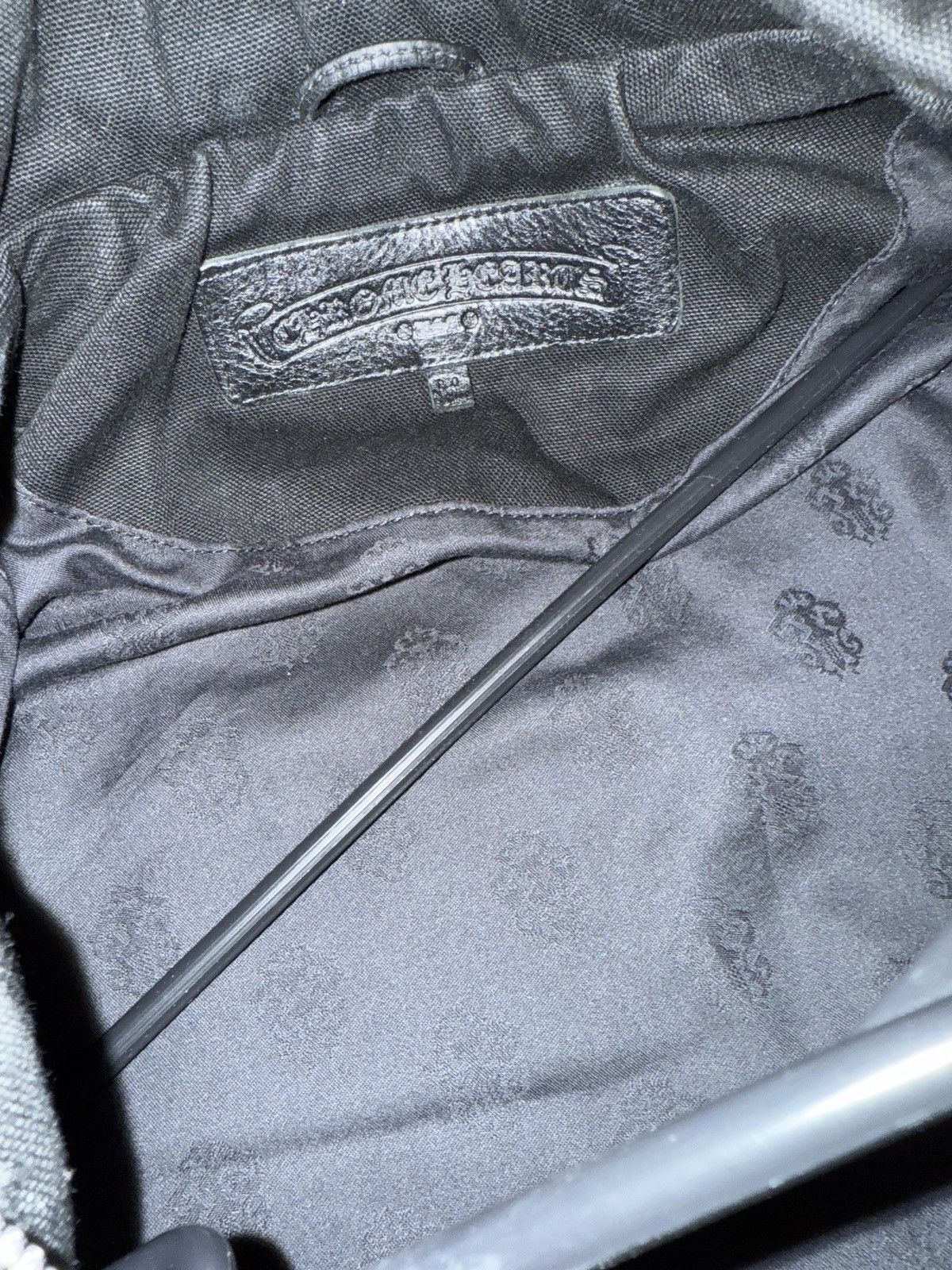 Chrome Hearts Chrome heart zip up script made in Hollywood work jacket Size US M / EU 48-50 / 2 - 3 Thumbnail