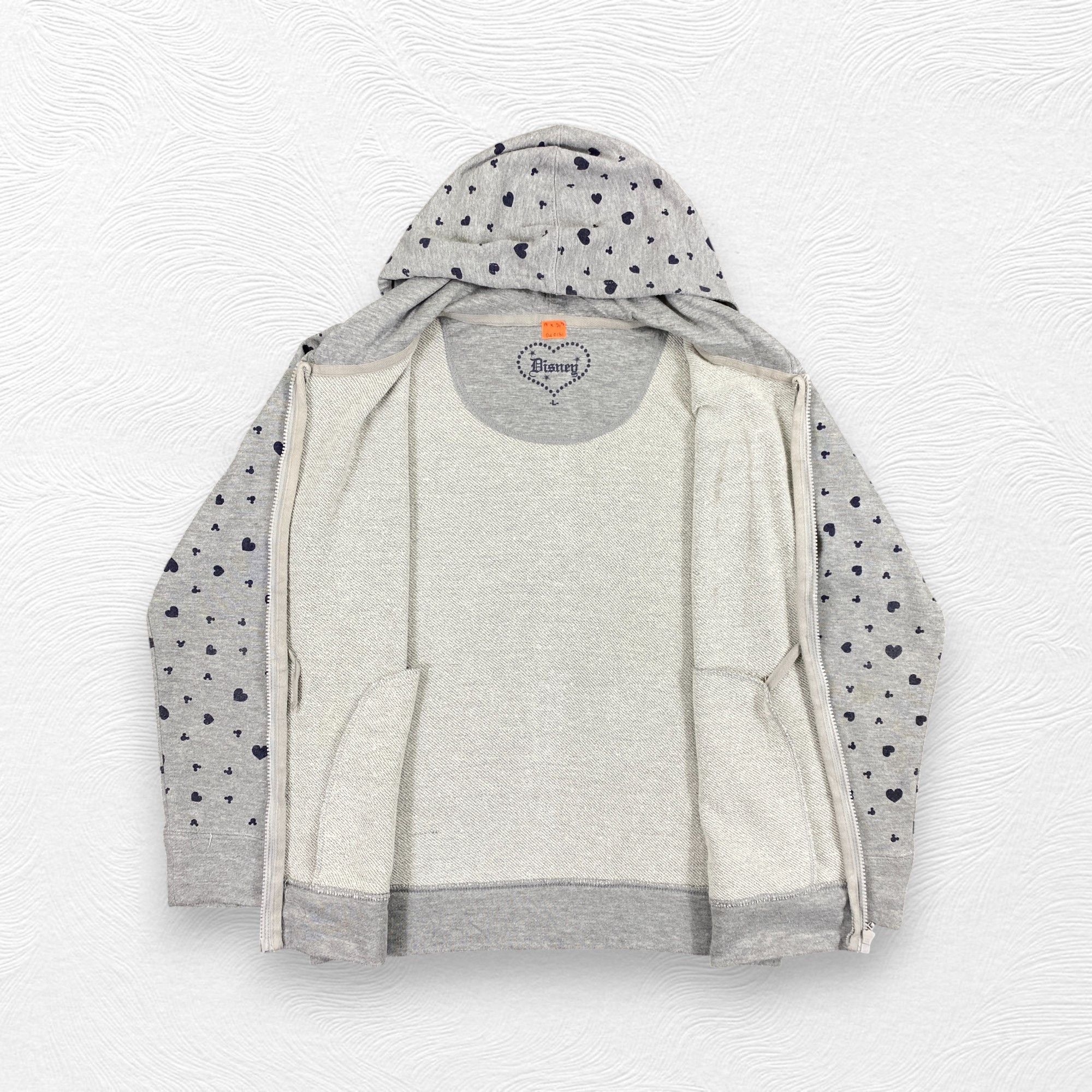 Disney Vintage Disney x Mickey Mouse Zipper Hoodie - SW0131 Size XS / US 0-2 / IT 36-38 - 3 Thumbnail