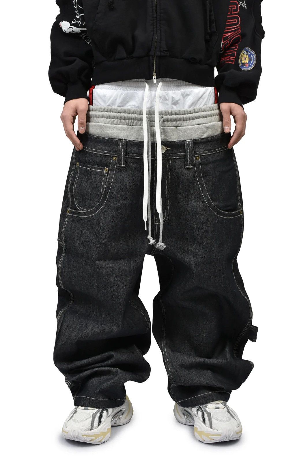 PROJECT G/R Protocol Index 3 LAYERED DENIM PANTS PROJECT GR Size 3 Size US 34 / EU 50 - 5 Thumbnail
