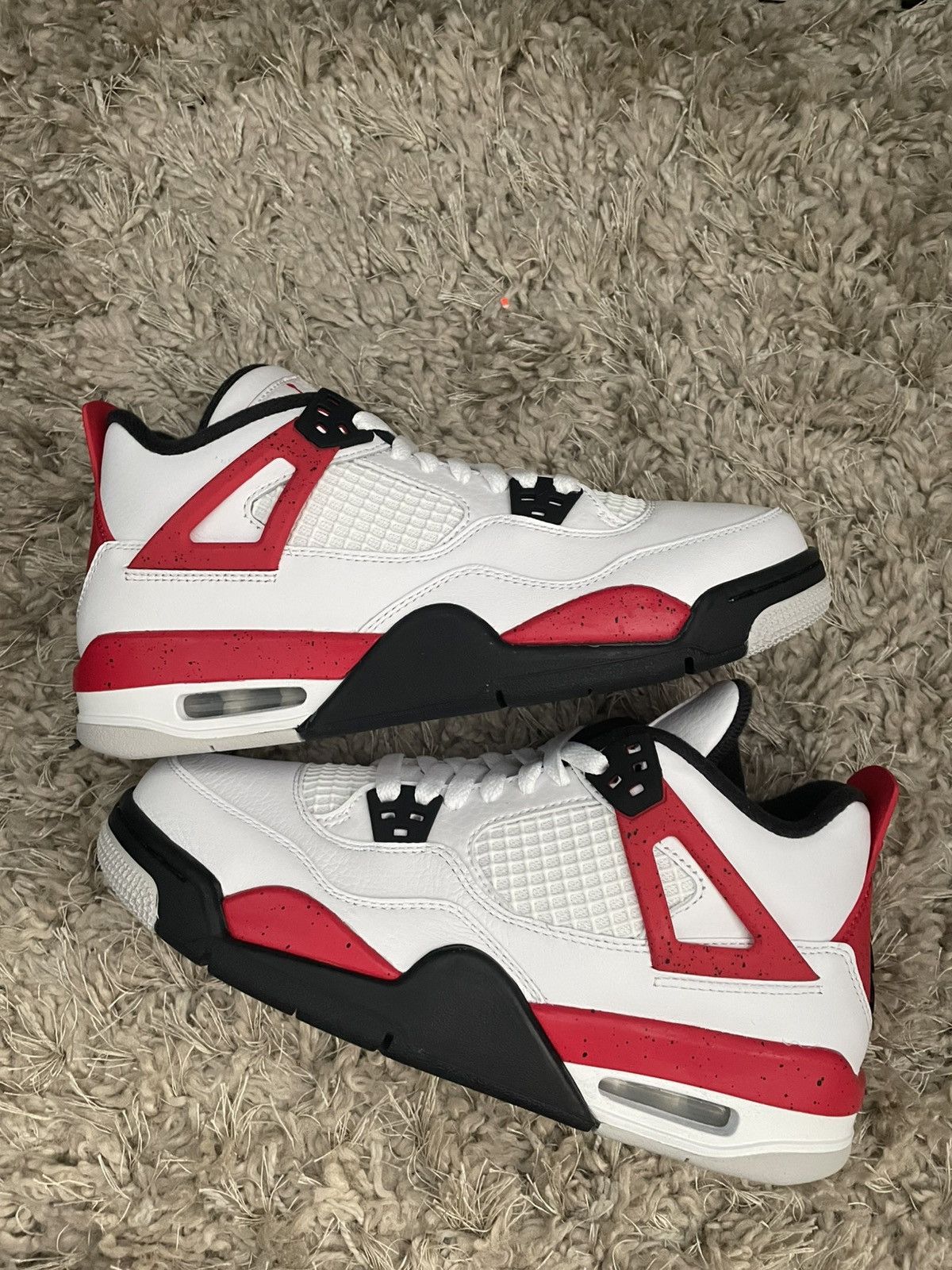 Jordan Brand Jordan 4 Red Cement Size US 6.5 / EU 39-40 - 2 Thumbnail
