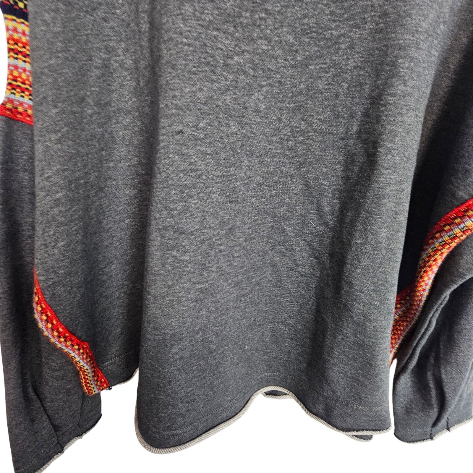 Natural Selection Natural Life Pullover Sweater Gray Sweatshirt Women S/M Size M / US 6-8 / IT 42-44 - 3 Thumbnail