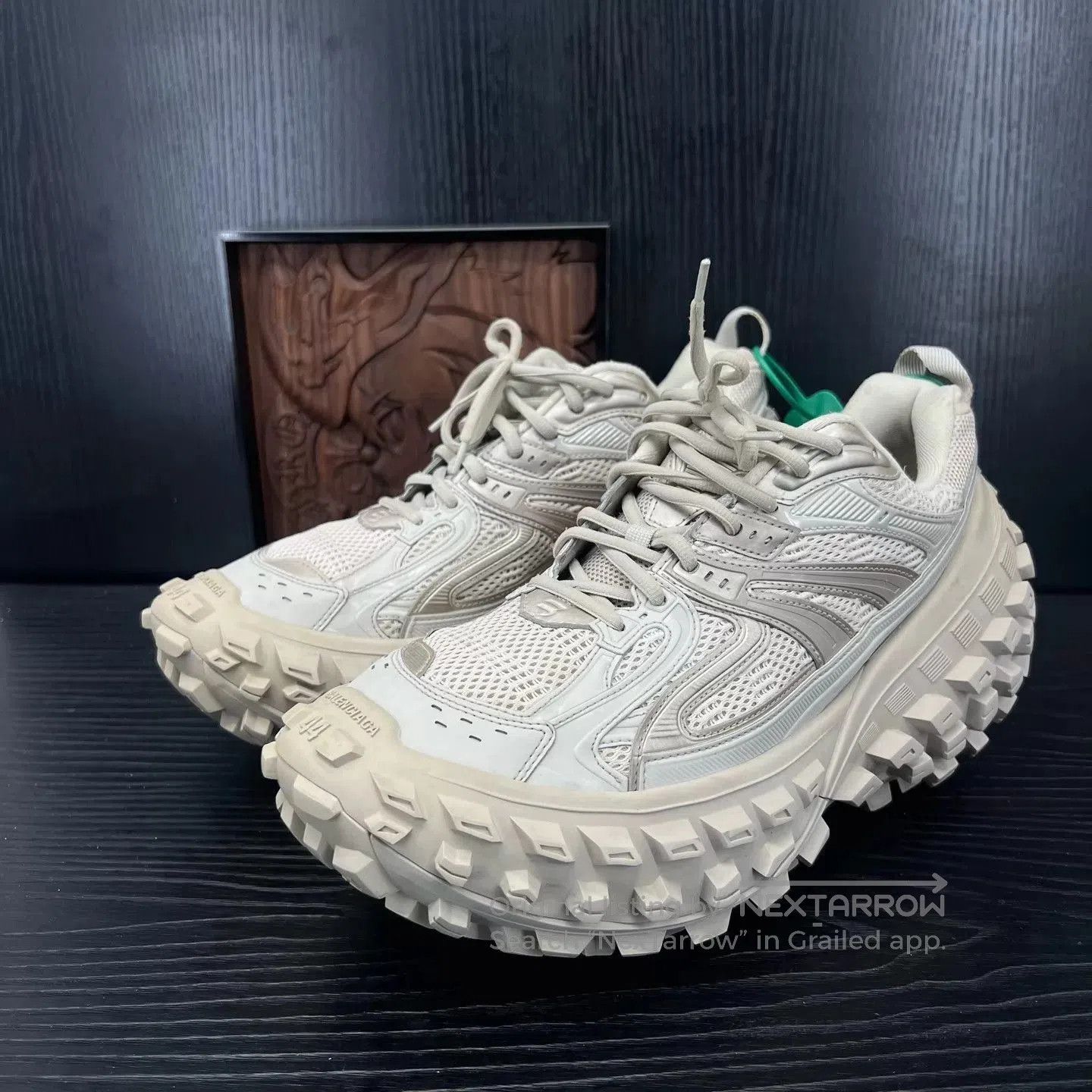 Balenciaga Multi Color Chunky Low Top Sneakers. Size US 11 / EU 44 - 1 Thumbnail