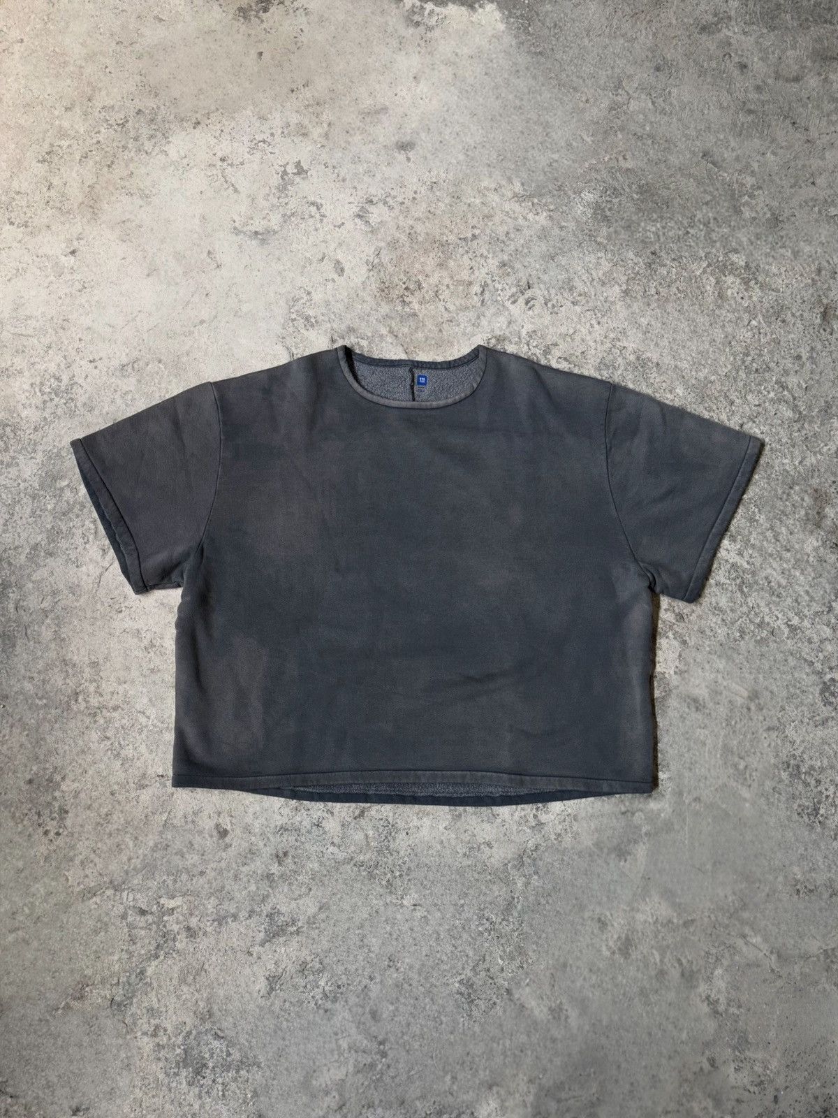 Gap × Yeezy 2022 Unreleased Yeezy GAP Fleece Gray Yoke Tee Size US L / EU 52-54 / 3 - 1 Thumbnail