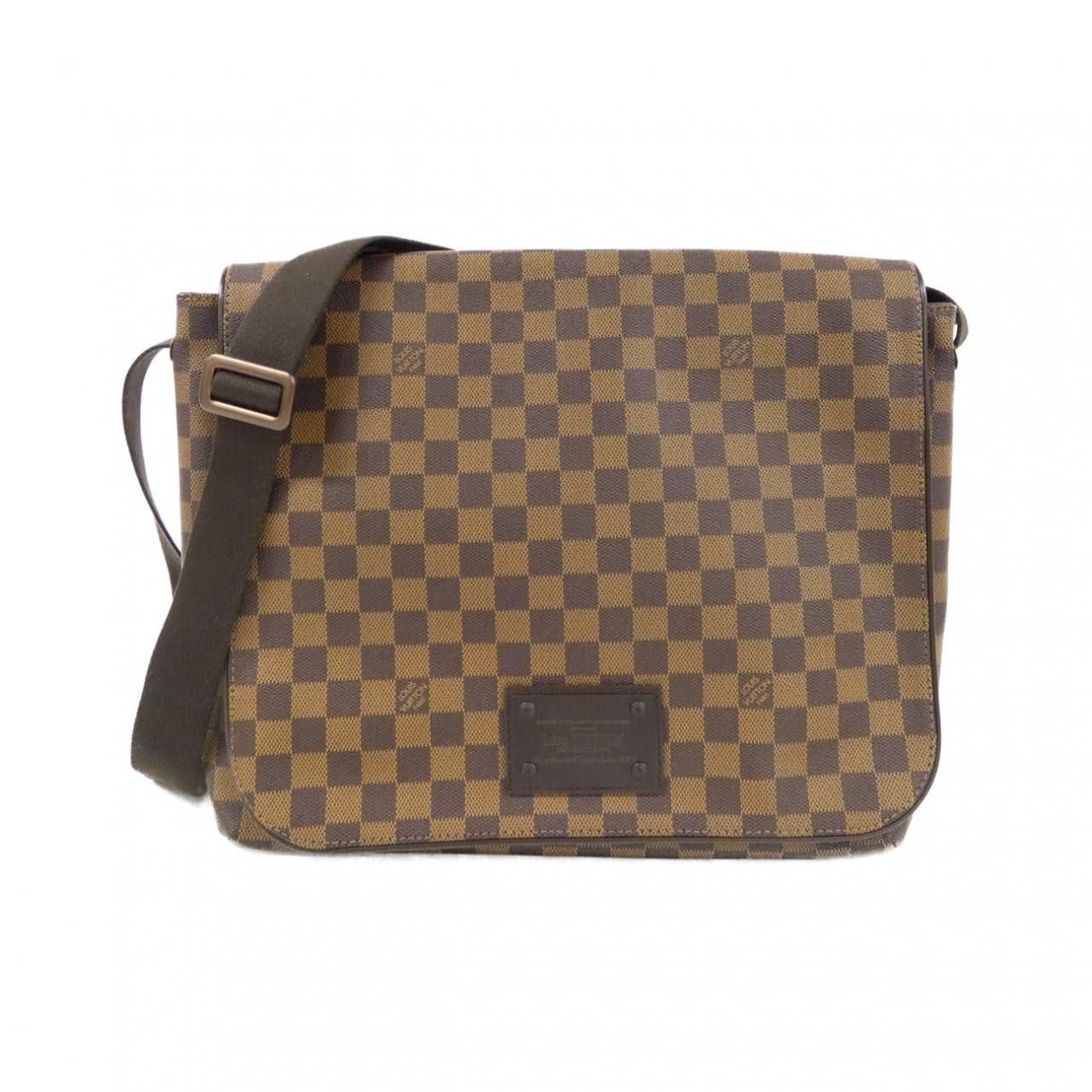 Louis Vuitton Louis Vuitton Louis Vuitton Brooklyn Damier Shoulder Bag Textile Shoulder Bag N51212 DUTY FREE for USA Size ONE SIZE - 1 Thumbnail