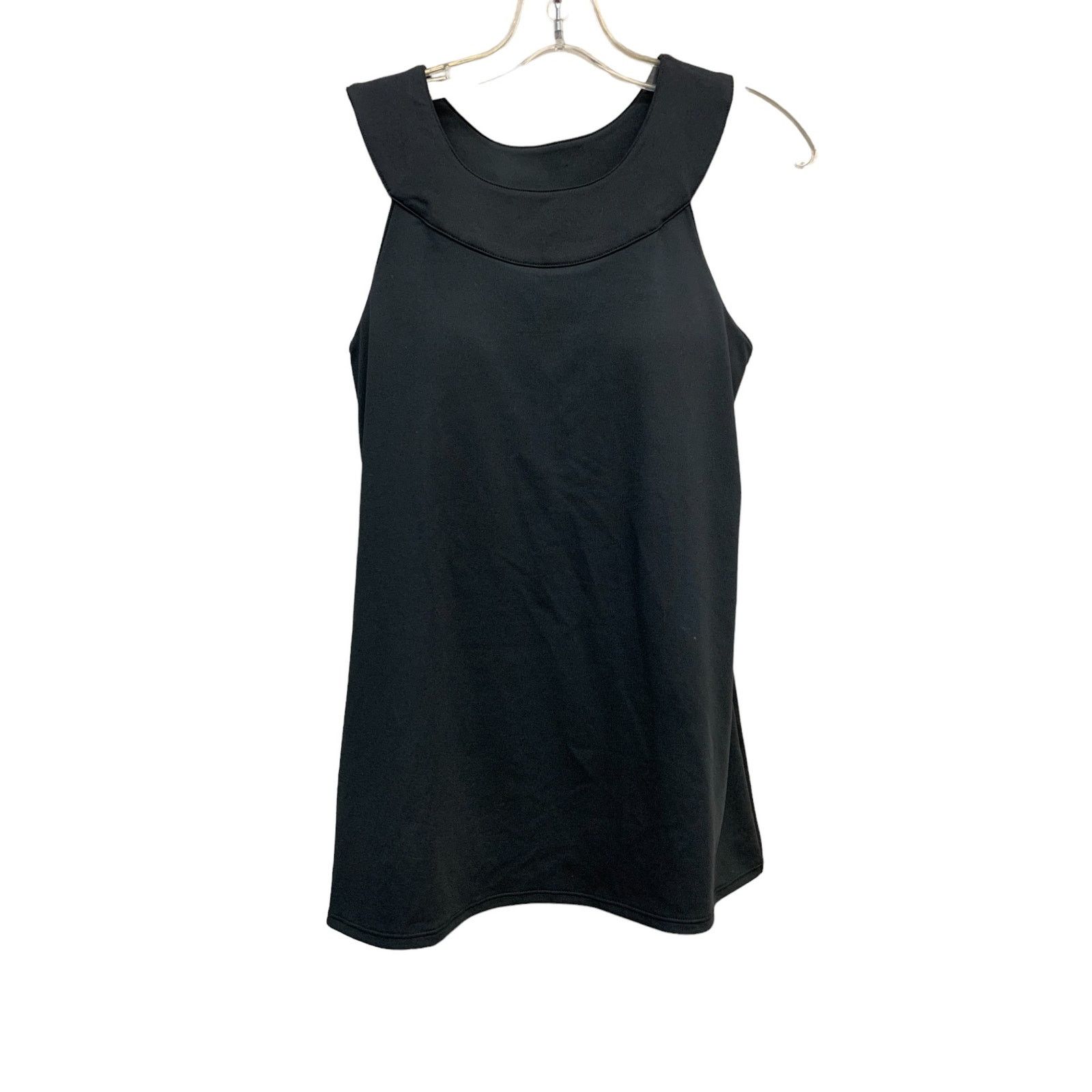 Athleta Athleta Black Tank U-Neck with Built-In Bra SZ Small Size S / US 4 / IT 40 - 2 Thumbnail