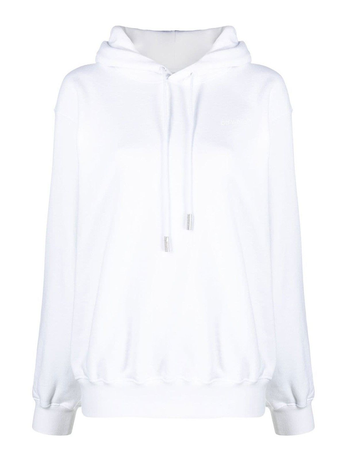 Off-White o1gr1nt1124 Diag Regular Hoodie in White Size XS / US 0-2 / IT 36-38 - 1 Thumbnail