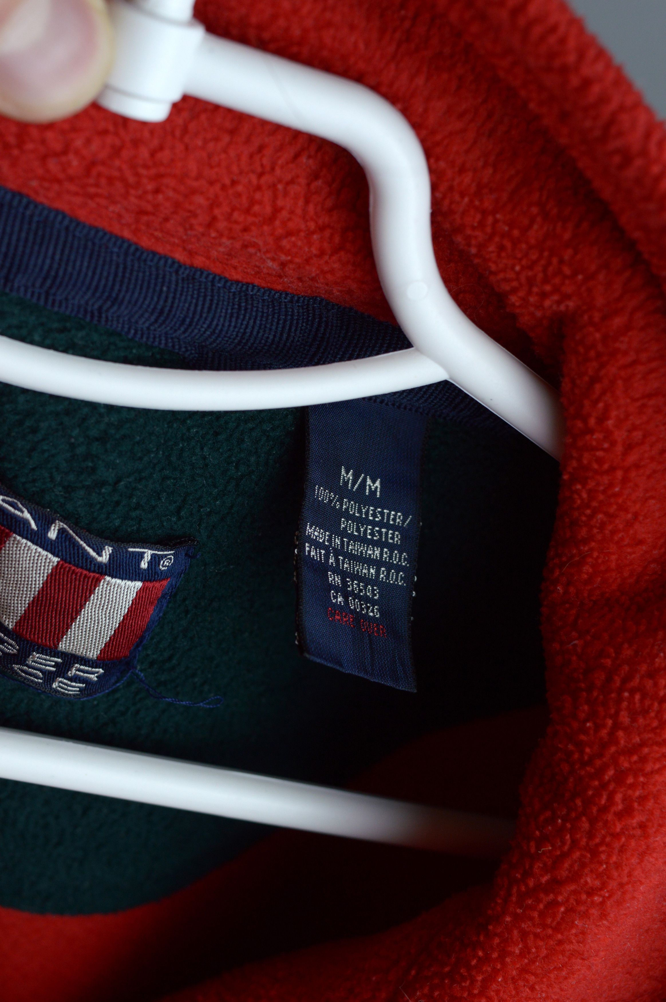 Gant × Vintage Vintage Gant USA fleece Size US L / EU 52-54 / 3 - 3 Thumbnail