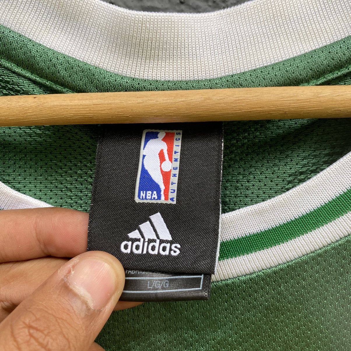Adidas Vintage Kevin Garnett Boston Celtics NBA ERD GRUNGE Jersey Size US L / EU 52-54 / 3 - 6 Thumbnail