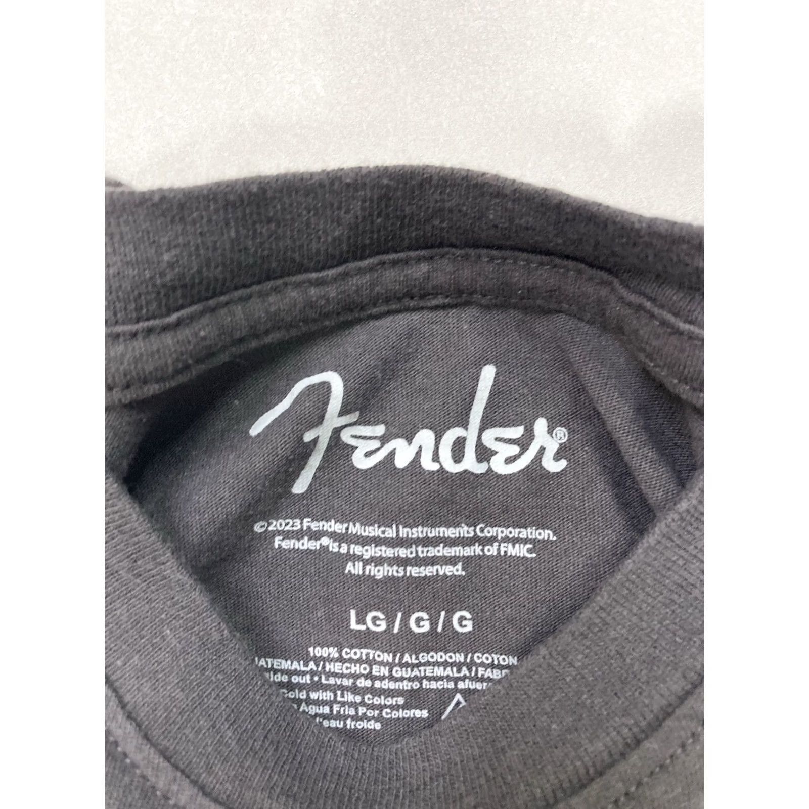 Fender VINTAGE Fender Guitar Graphic T-shirt Women Large Gray Short Sleeve Music Size L / US 10 / IT 46 - 4 Thumbnail