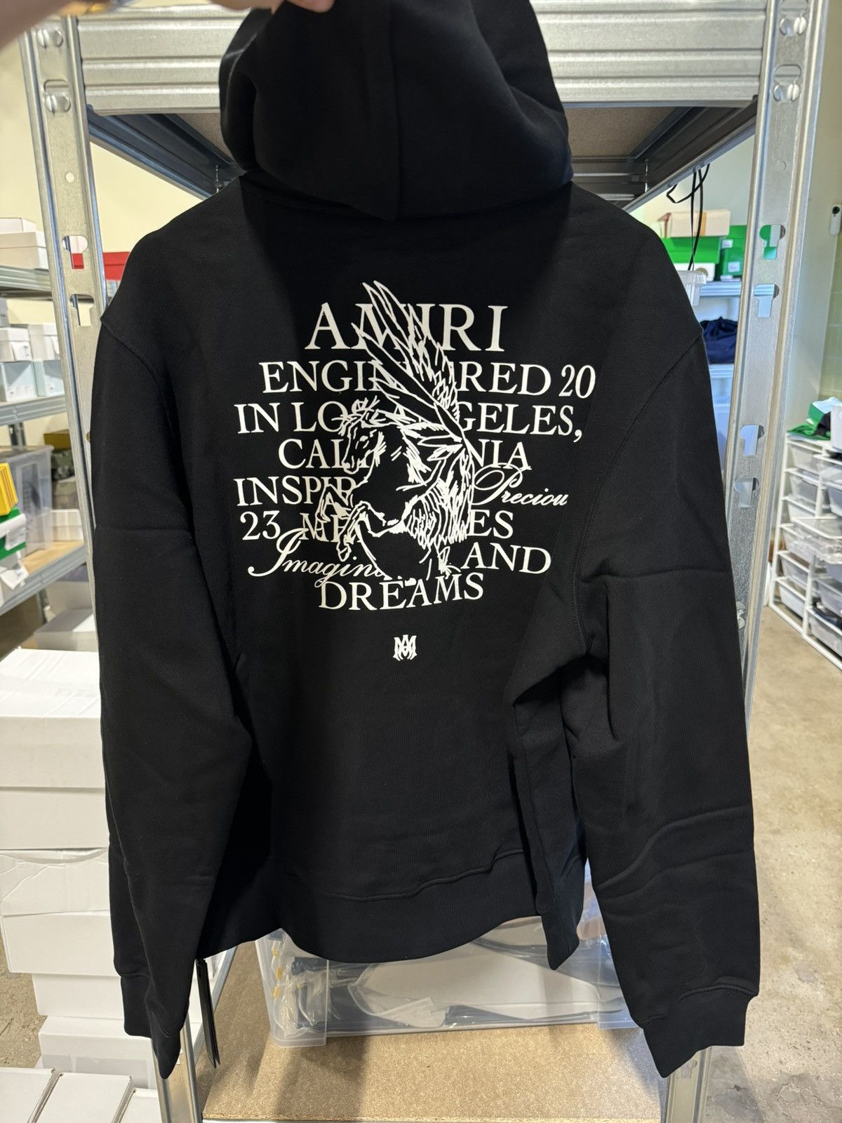 Amiri Amiri Precious Memories Logo Hoodie NEW 1150$ Size US XL / EU 56 / 4 - 2 Thumbnail