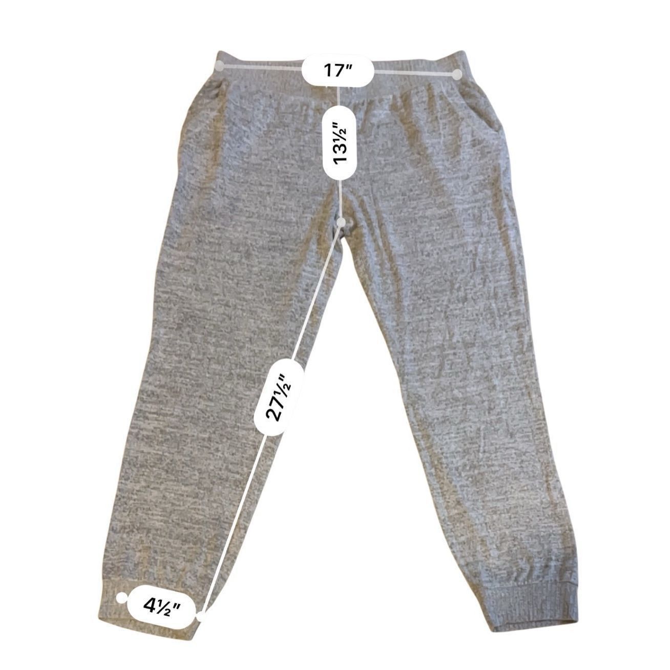 Chicos CHICO’S Gray Joggers Size XL Size 32" / US 10 / IT 46 - 5 Thumbnail