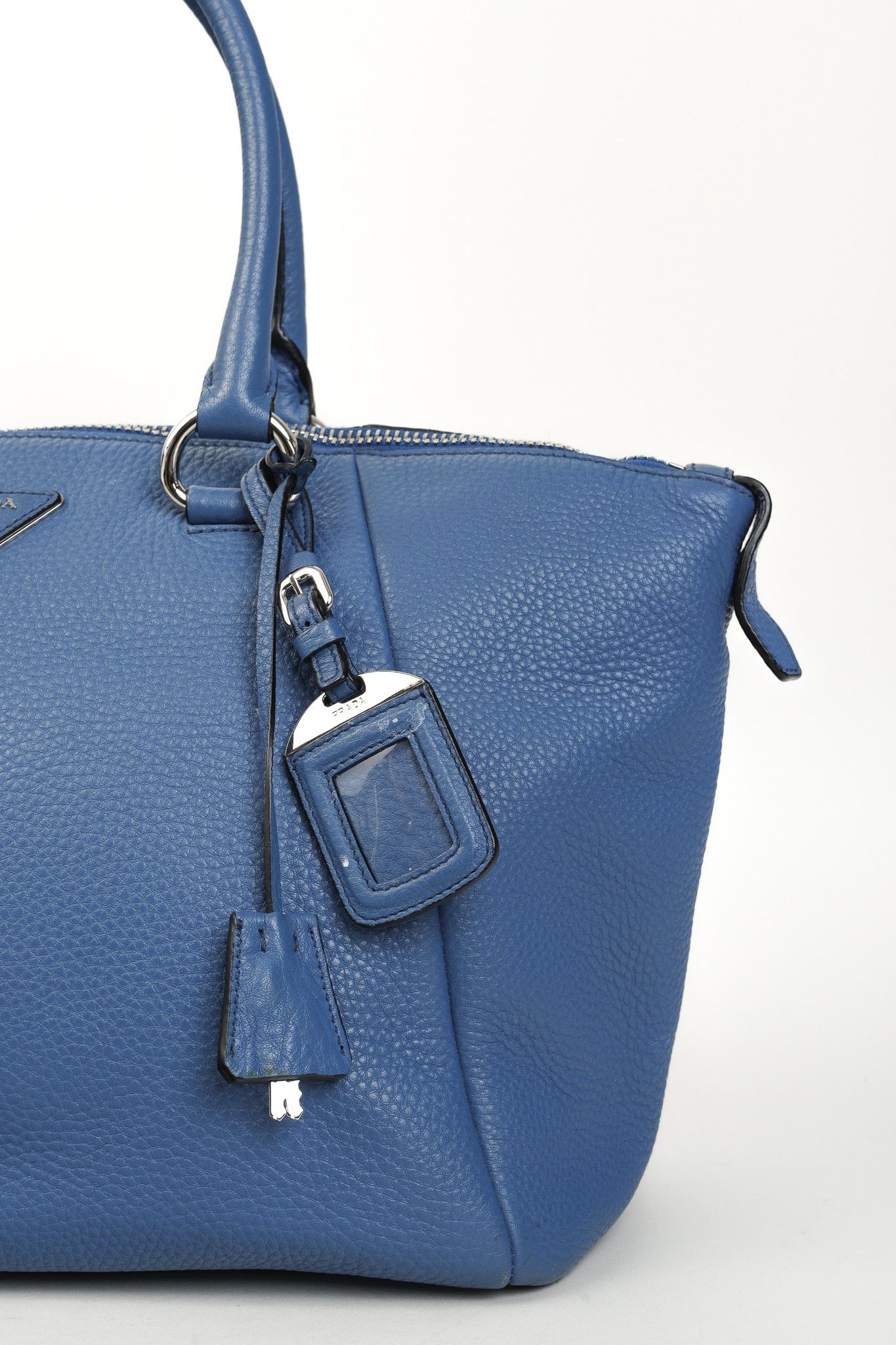 Prada Prada Vitello Daino Double Handle Satchel Bag Size ONE SIZE - 9 Thumbnail