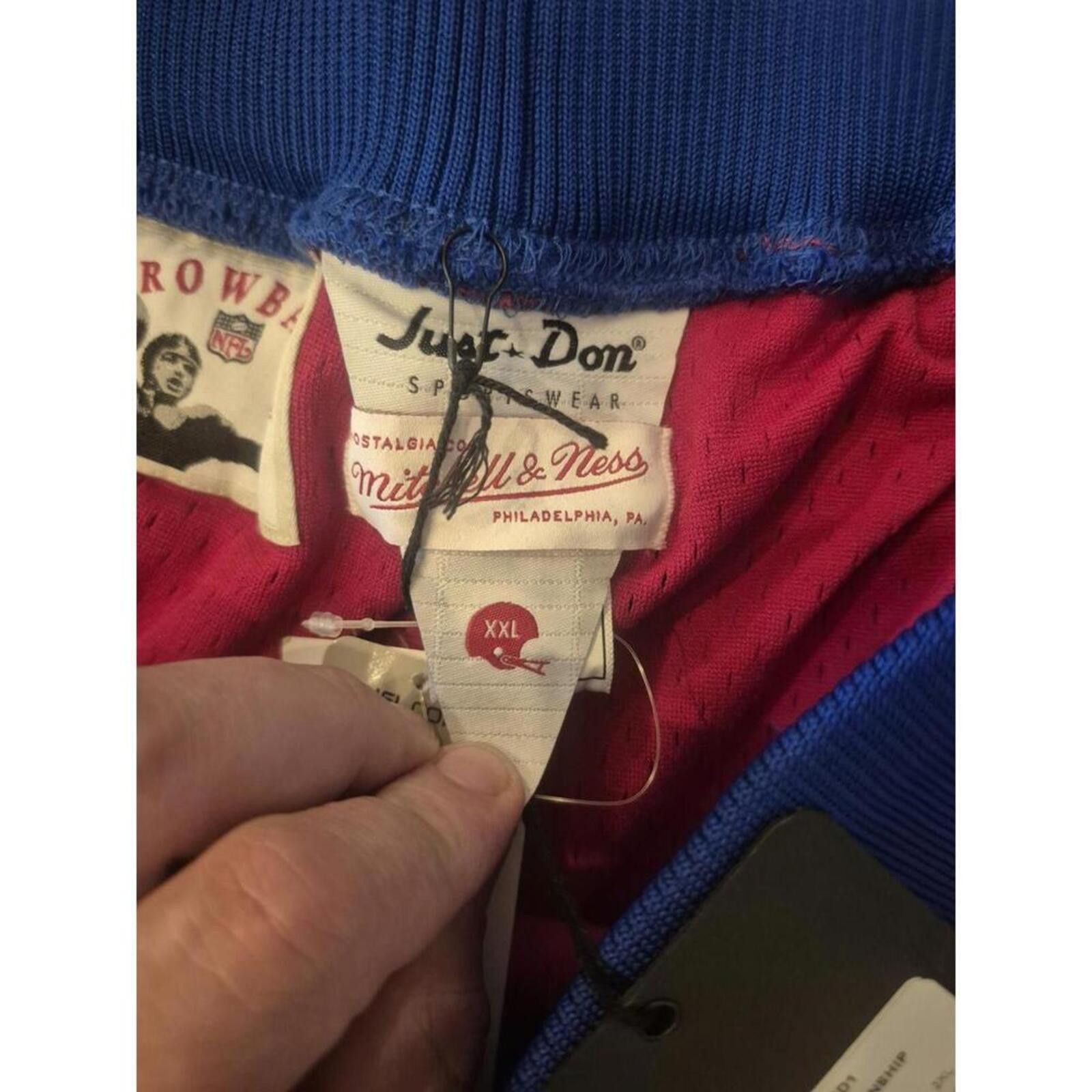 Just Don Just Don x Mitchell & Ness New England Patriots Shorts 2XL Size US 40 / EU 56 - 8 Thumbnail