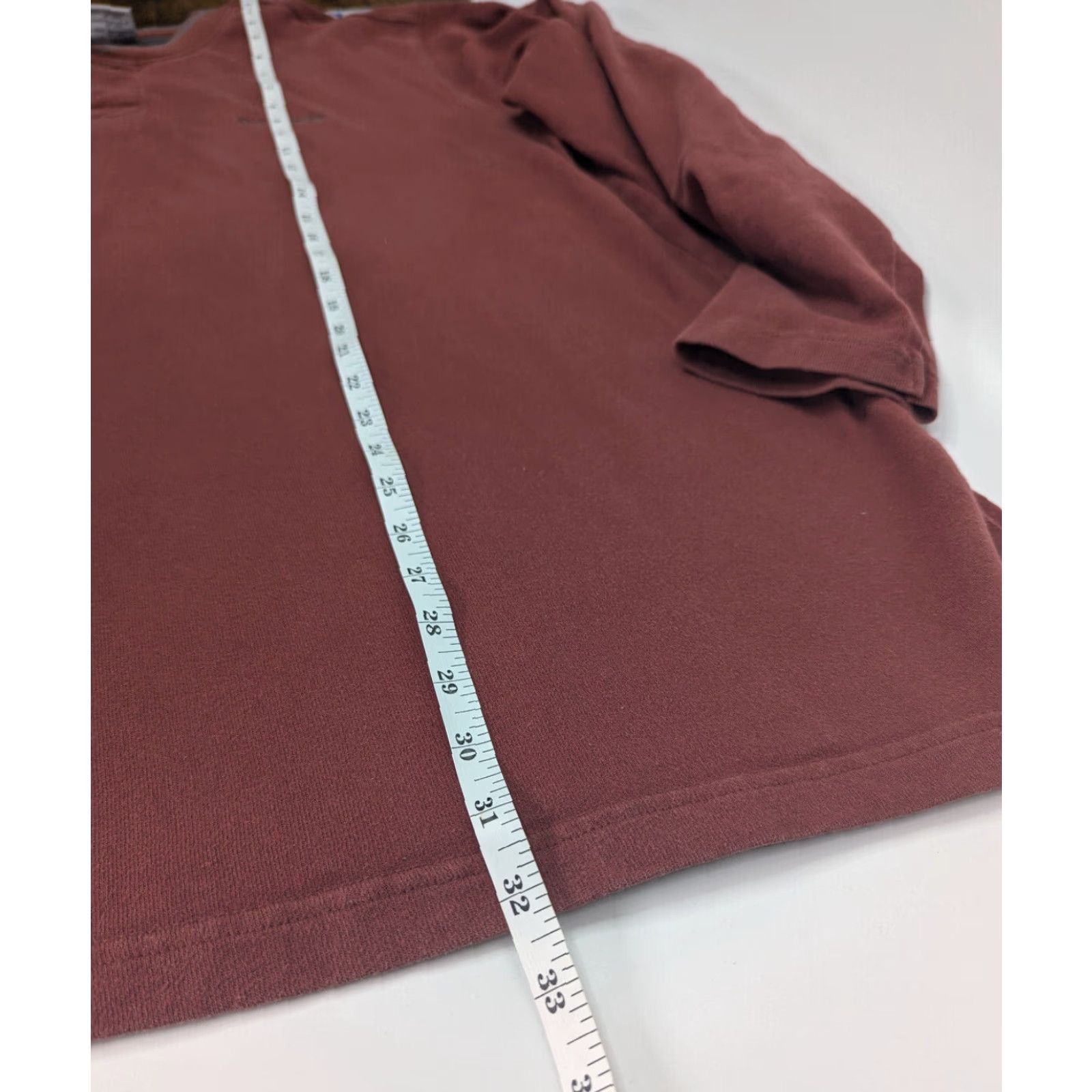 Vintage Columbia Sweatshirt Men XL Red-Brown Crew Neck Pullover Knit Long Sleeve Logo Classic All Seasons Autumn Winter Spring Summer Sportswear Men Size US XL / EU 56 / 4 - 4 Thumbnail