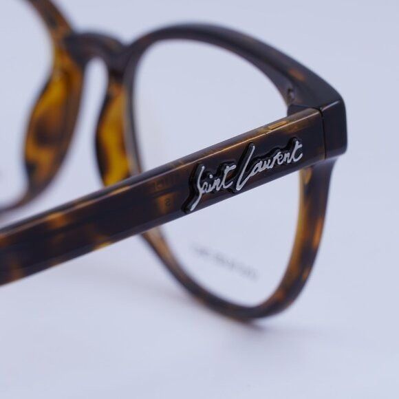 Saint Laurent Paris 🕶️ New Saint Laurent SL399 002 Havana Eyeglasses 53mm Size ONE SIZE - 10 Thumbnail