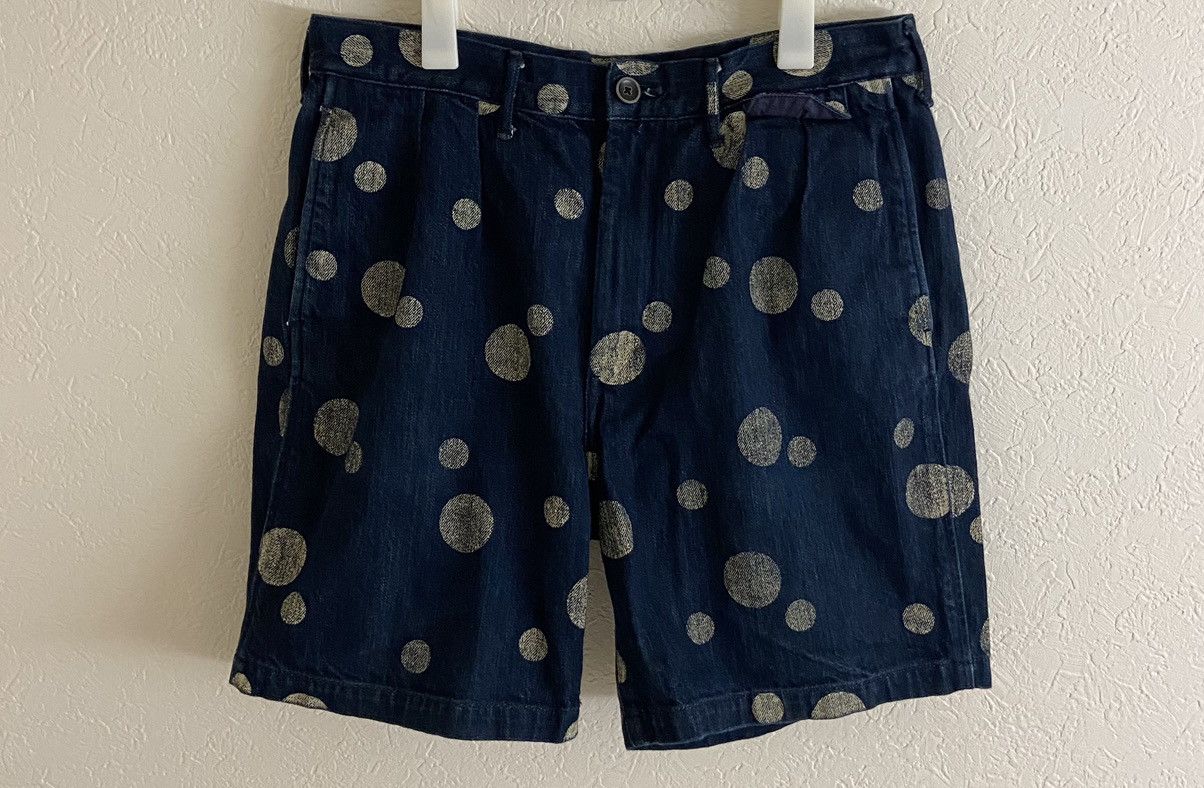 Kapital KAPITAL polka-dots denim short pants Size US 31 - 1 Thumbnail