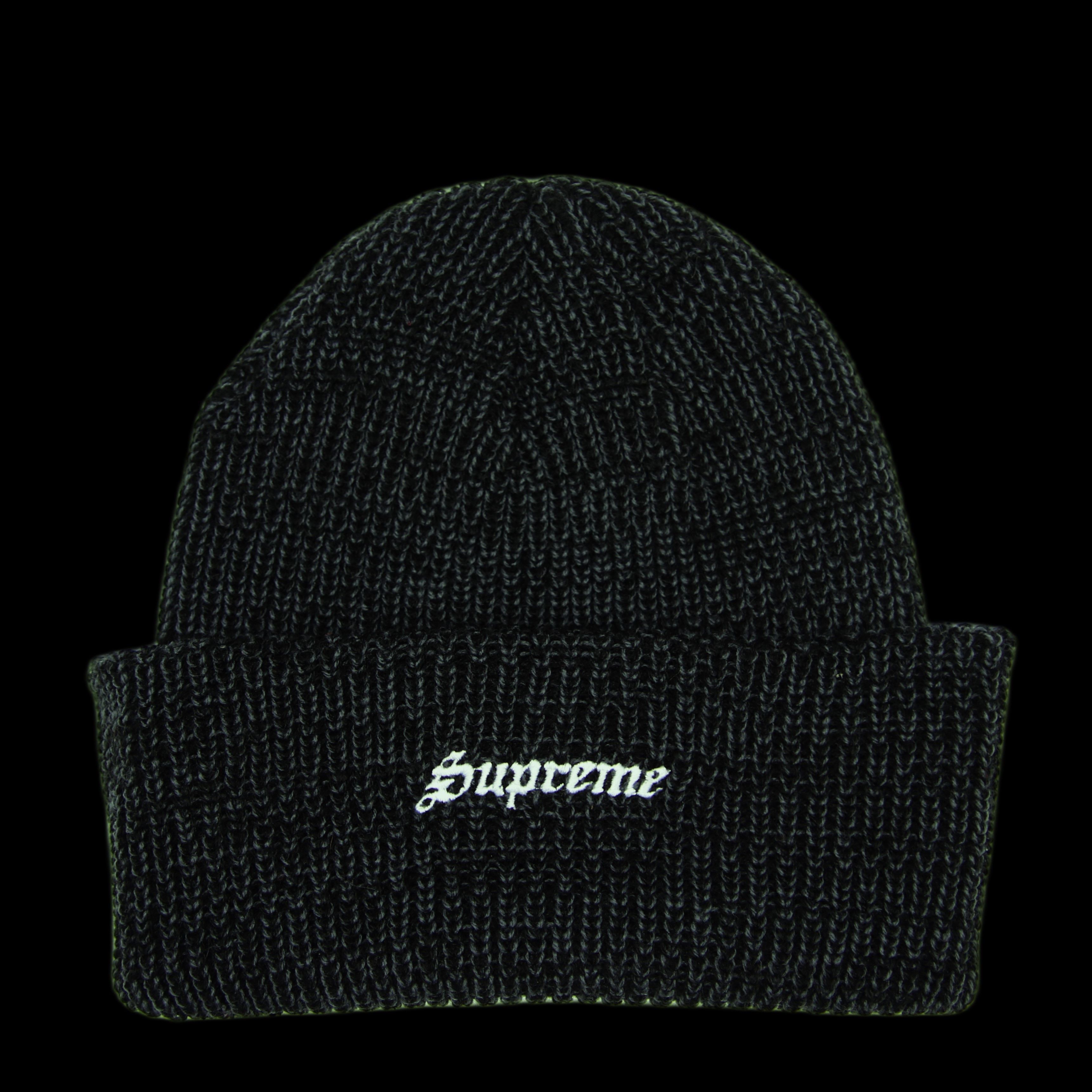 Supreme Loose Gauge Beanie Black | Grailed