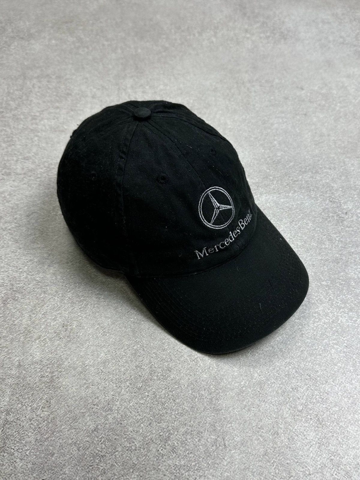 Mercedes-Benz Vintage Mercedes Benz Big Logo Racing Cap Rare Size ONE SIZE - 1 Thumbnail