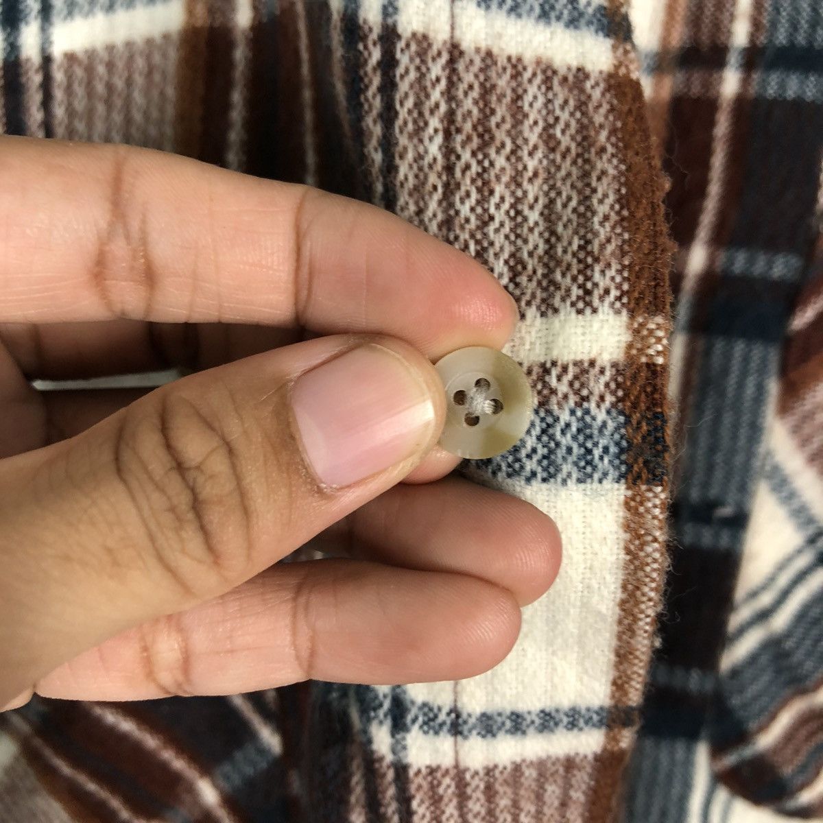 Japanese Brand 🔥Vintage Flannel Shirt Chore Jacket Canterbury Wood Tartan Size US M / EU 48-50 / 2 - 16 Thumbnail